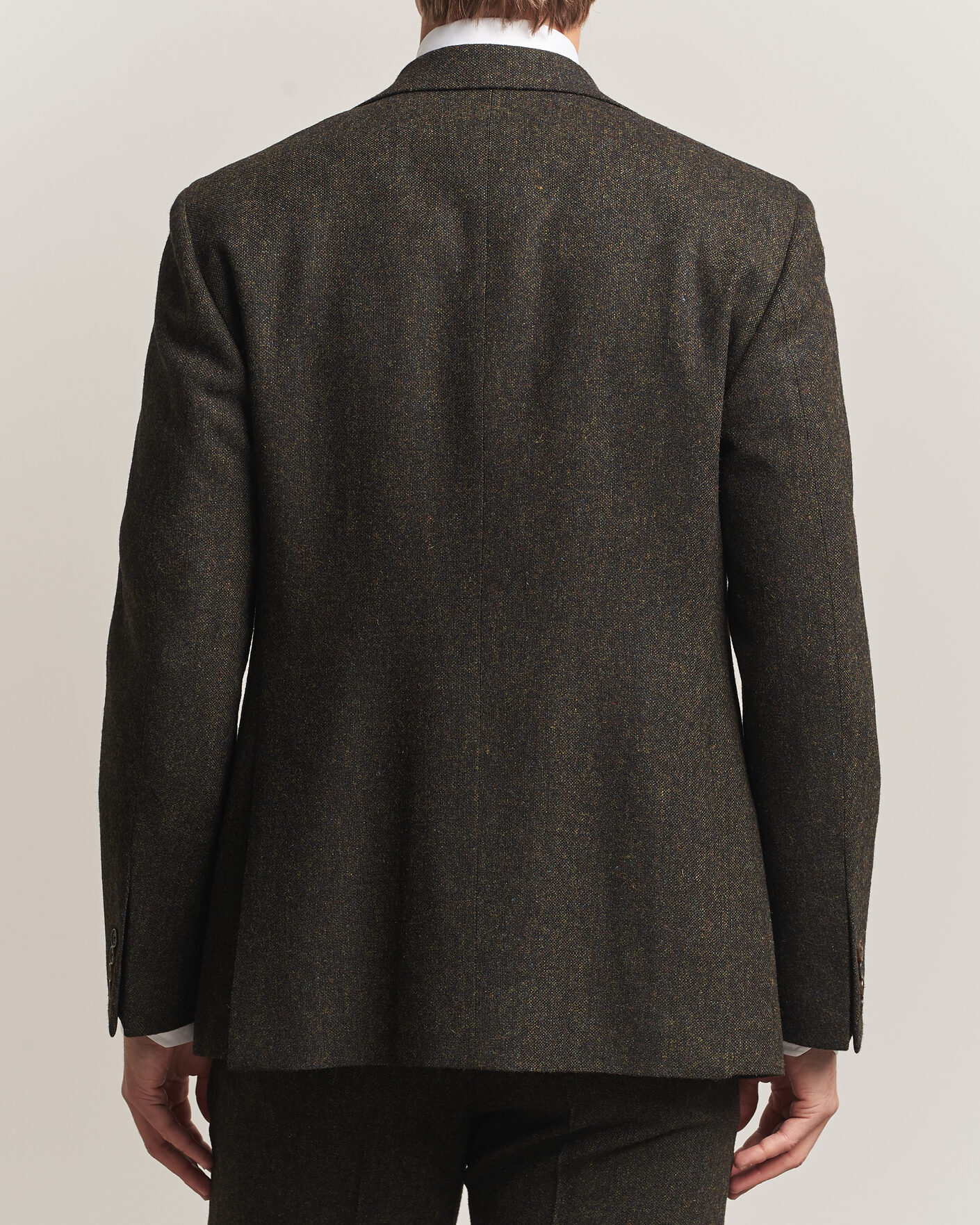 Heren | Blazers | Walker Slater | Edward Shetland Wool Donegal Blazer Brown