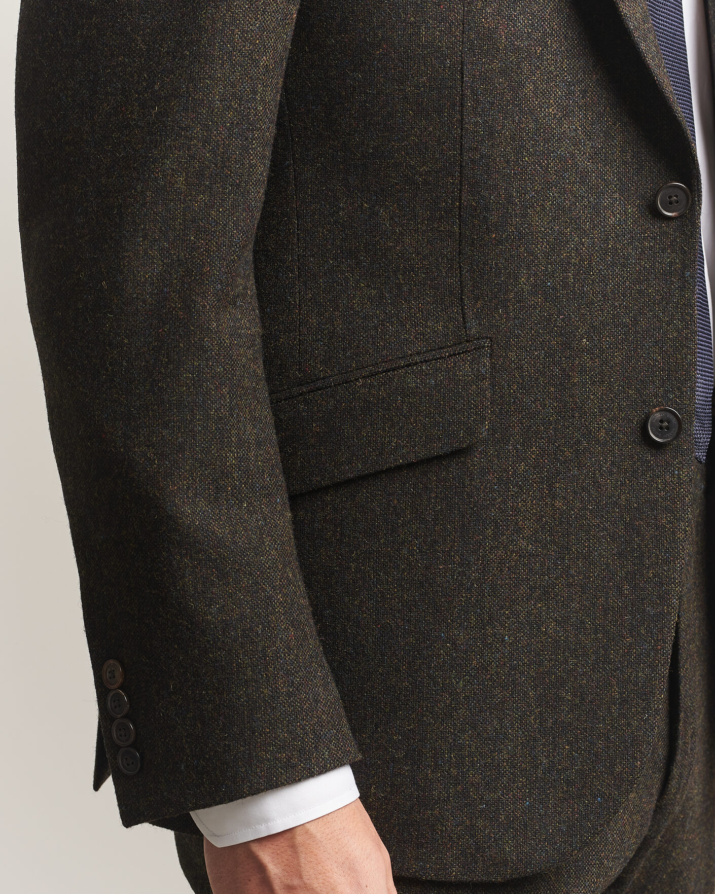 Heren | Blazers | Walker Slater | Edward Shetland Wool Donegal Blazer Brown