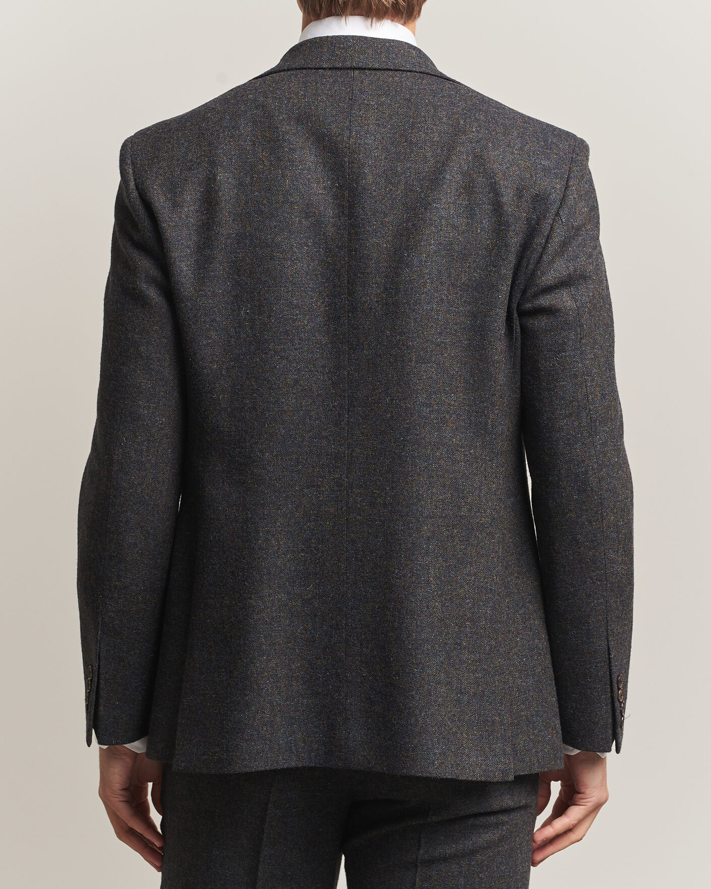 Heren | Blazers | Walker Slater | Edward Shetland Wool Donegal Blazer Navy