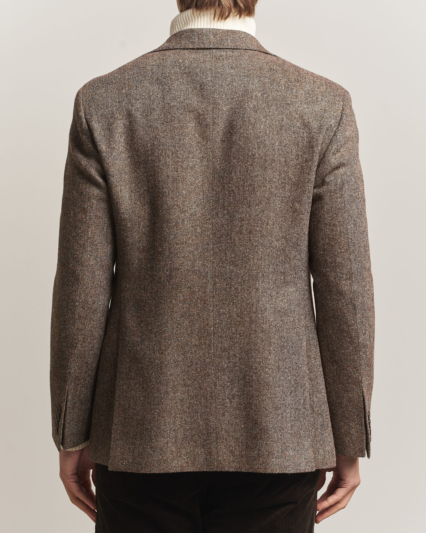 Homme | Blazers | Walker Slater | Edward Shetland Wool Donegal Blazer Tobacco