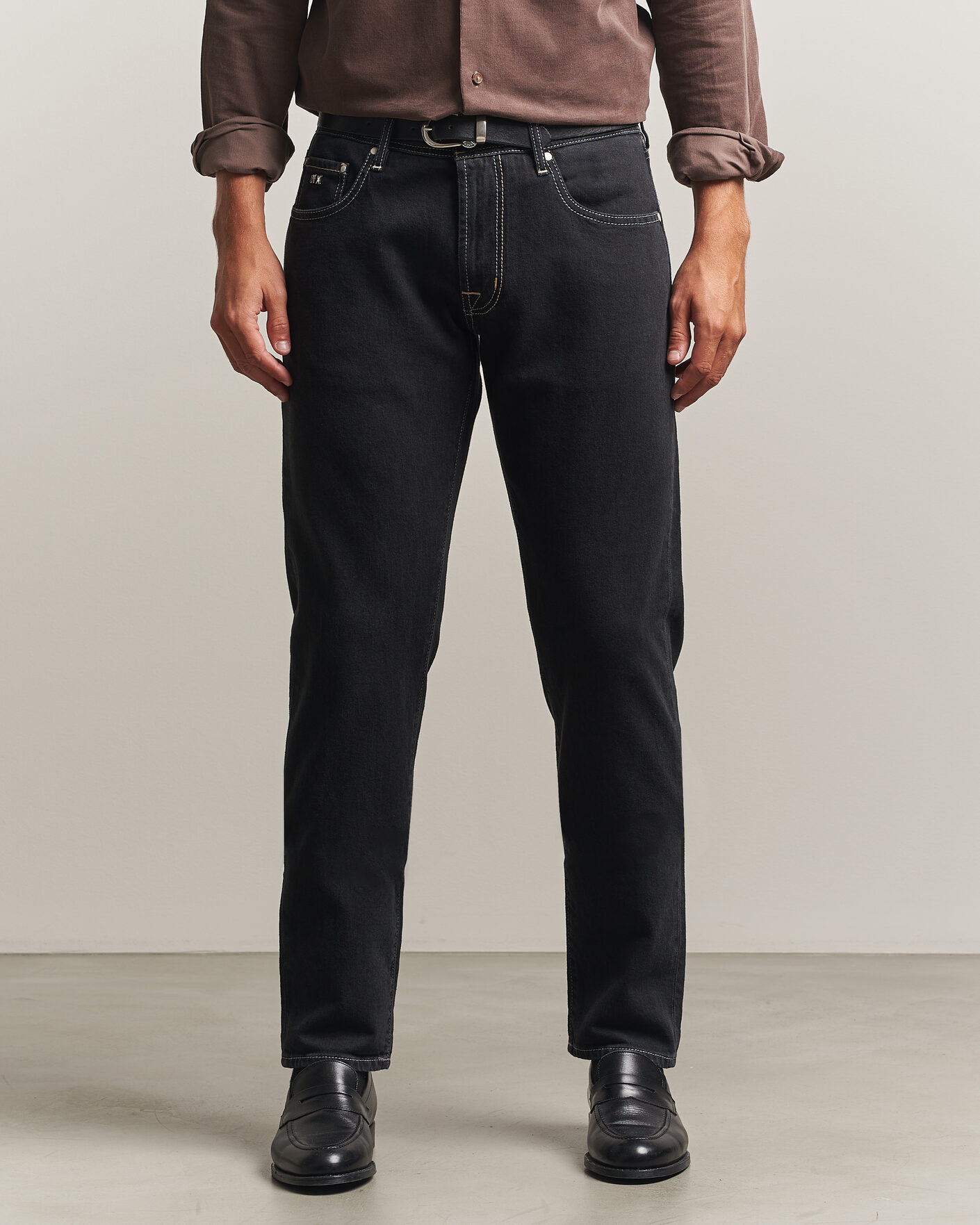 Heren | Jeans | Tramarossa | Michelangelo Stretch Jeans Black