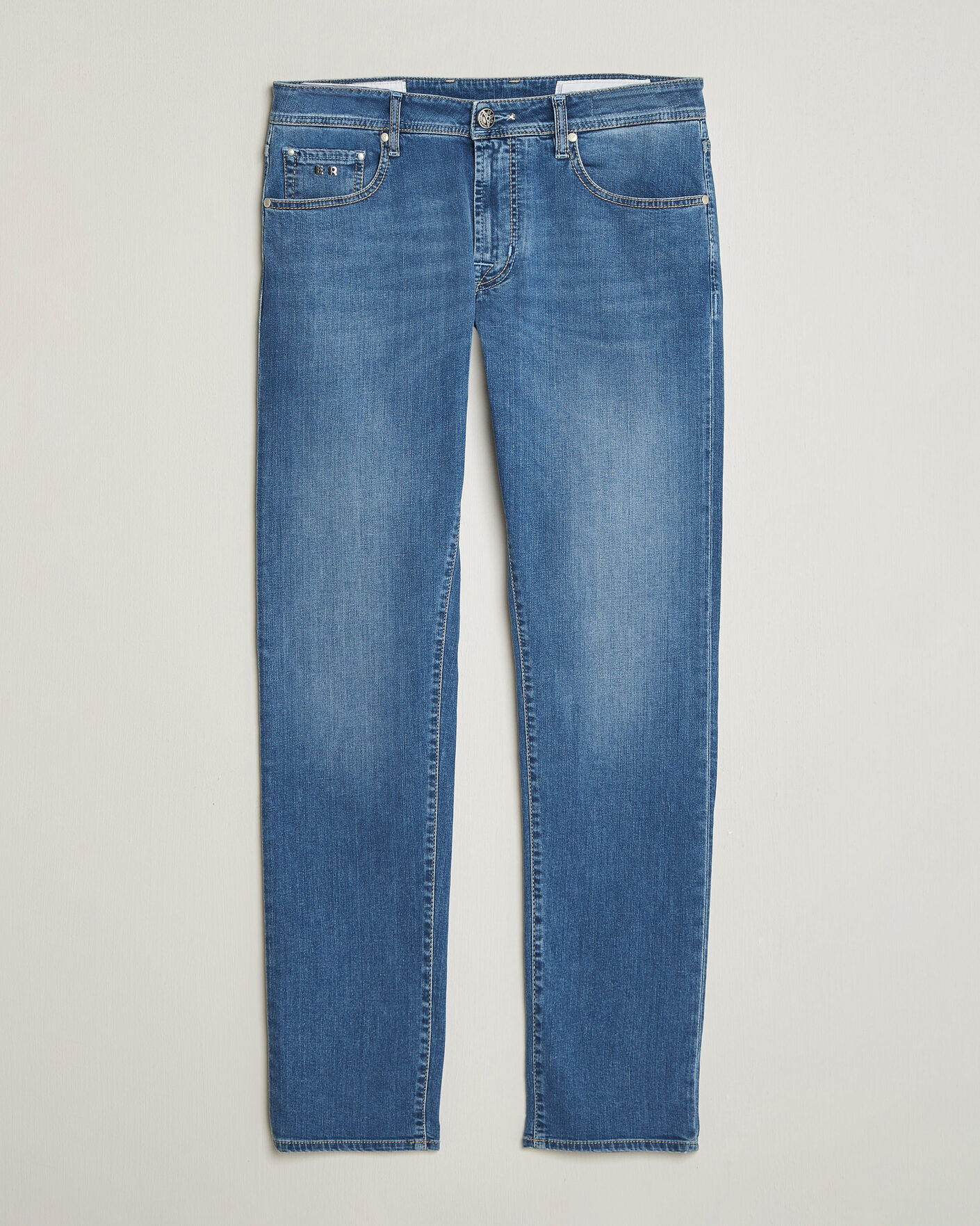 Heren | Jeans | Tramarossa | Michelangelo Stretch Jeans Light Blue