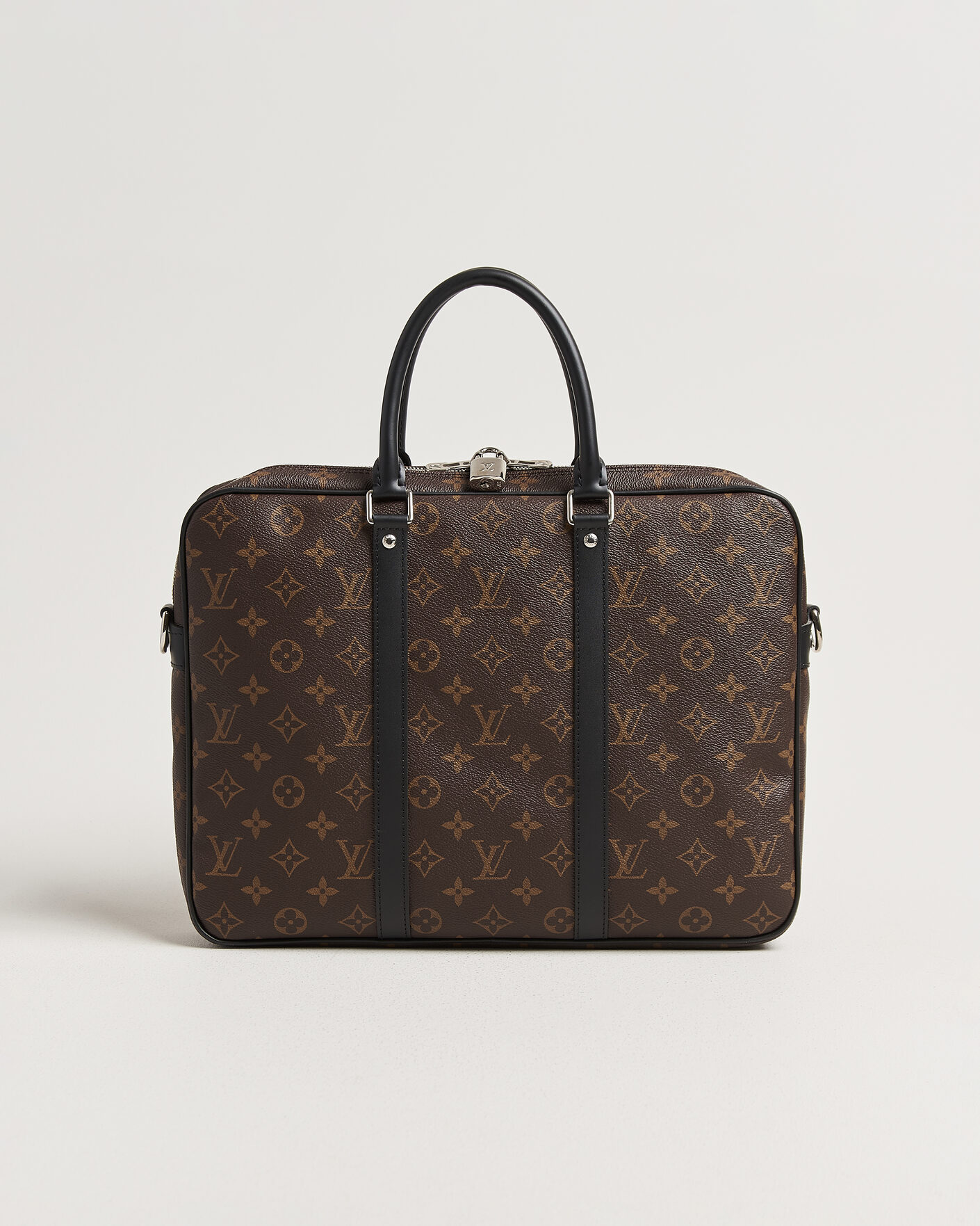 Homme | Pre-Owned & Vintage Bags | Louis Vuitton Pre-Owned | Porte-Documents Voyage Briefcase Monogram Macassar