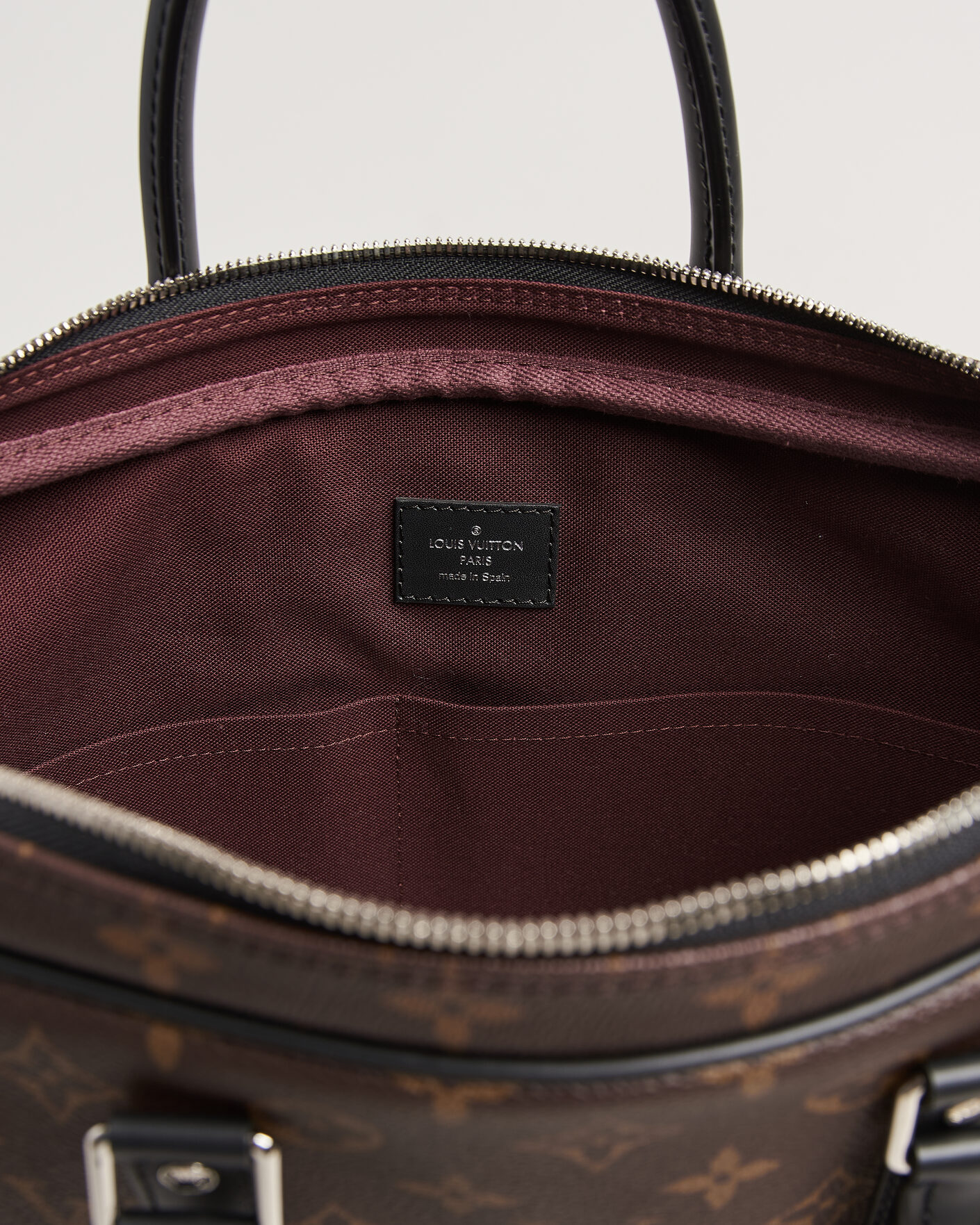 Homme | Pre-Owned & Vintage Bags | Louis Vuitton Pre-Owned | Porte-Documents Voyage Briefcase Monogram Macassar