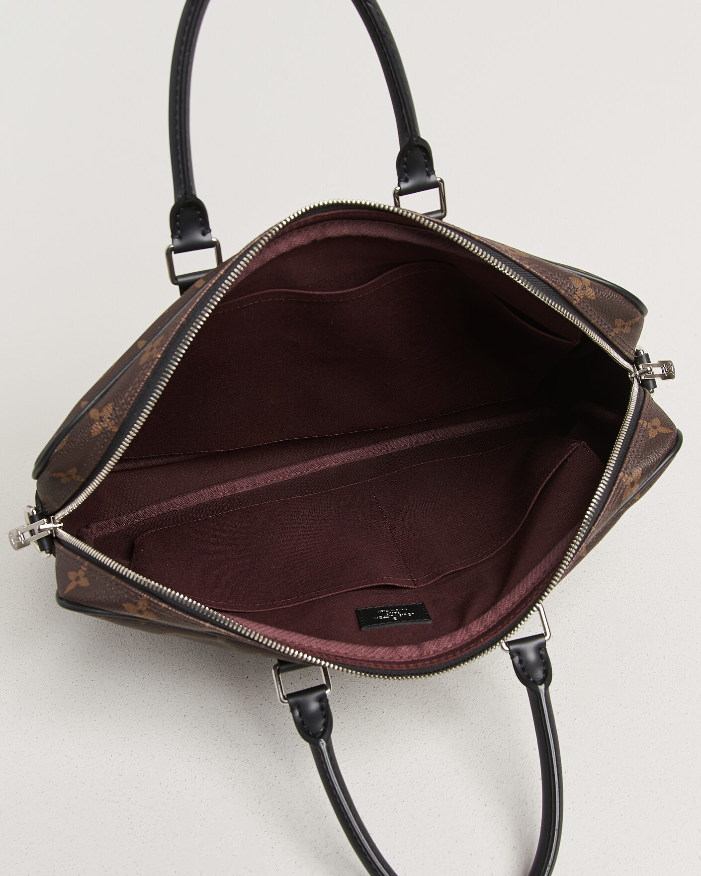 Homme | Pre-Owned & Vintage Bags | Louis Vuitton Pre-Owned | Porte-Documents Voyage Briefcase Monogram Macassar