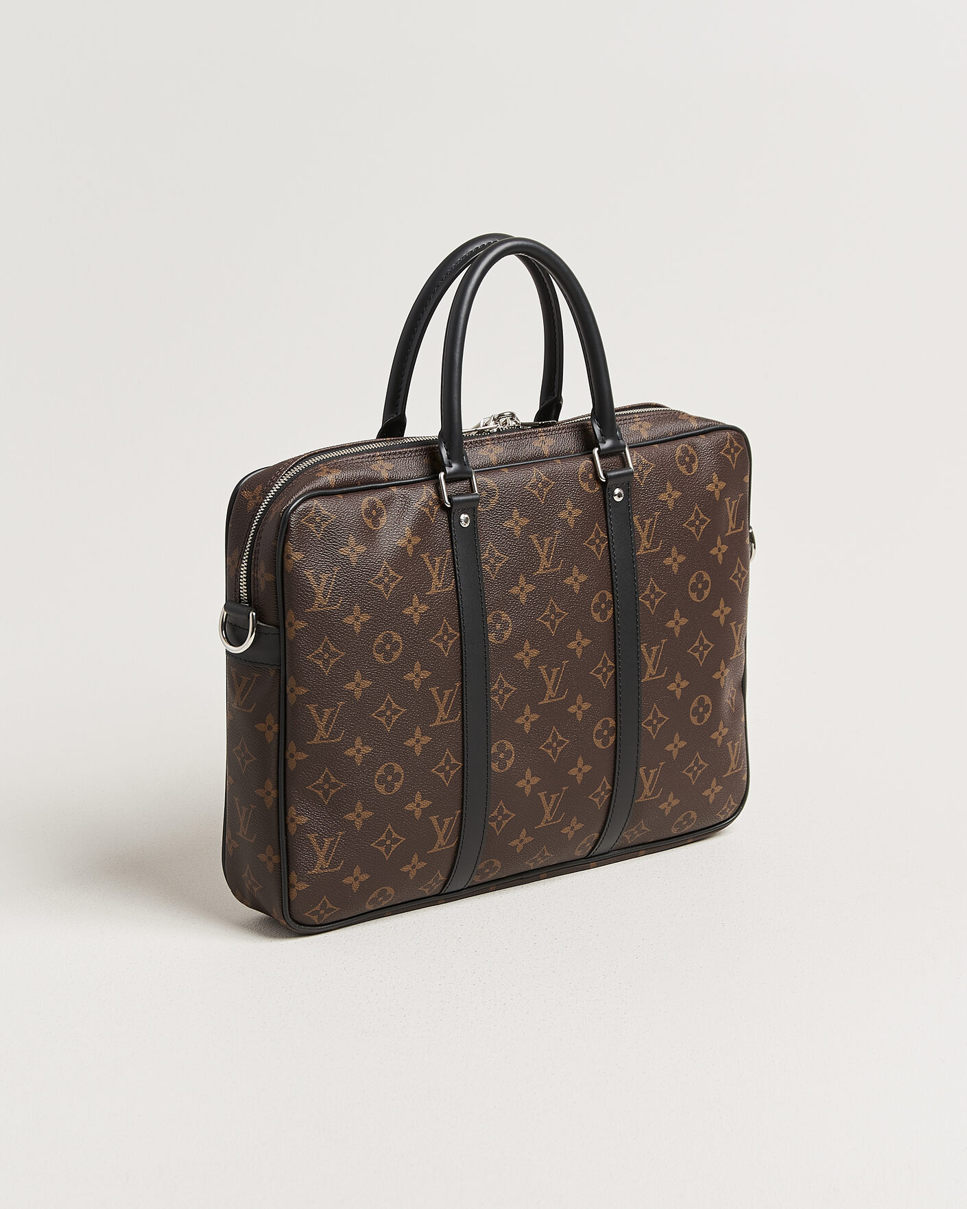 Homme | Pre-Owned & Vintage Bags | Louis Vuitton Pre-Owned | Porte-Documents Voyage Briefcase Monogram Macassar