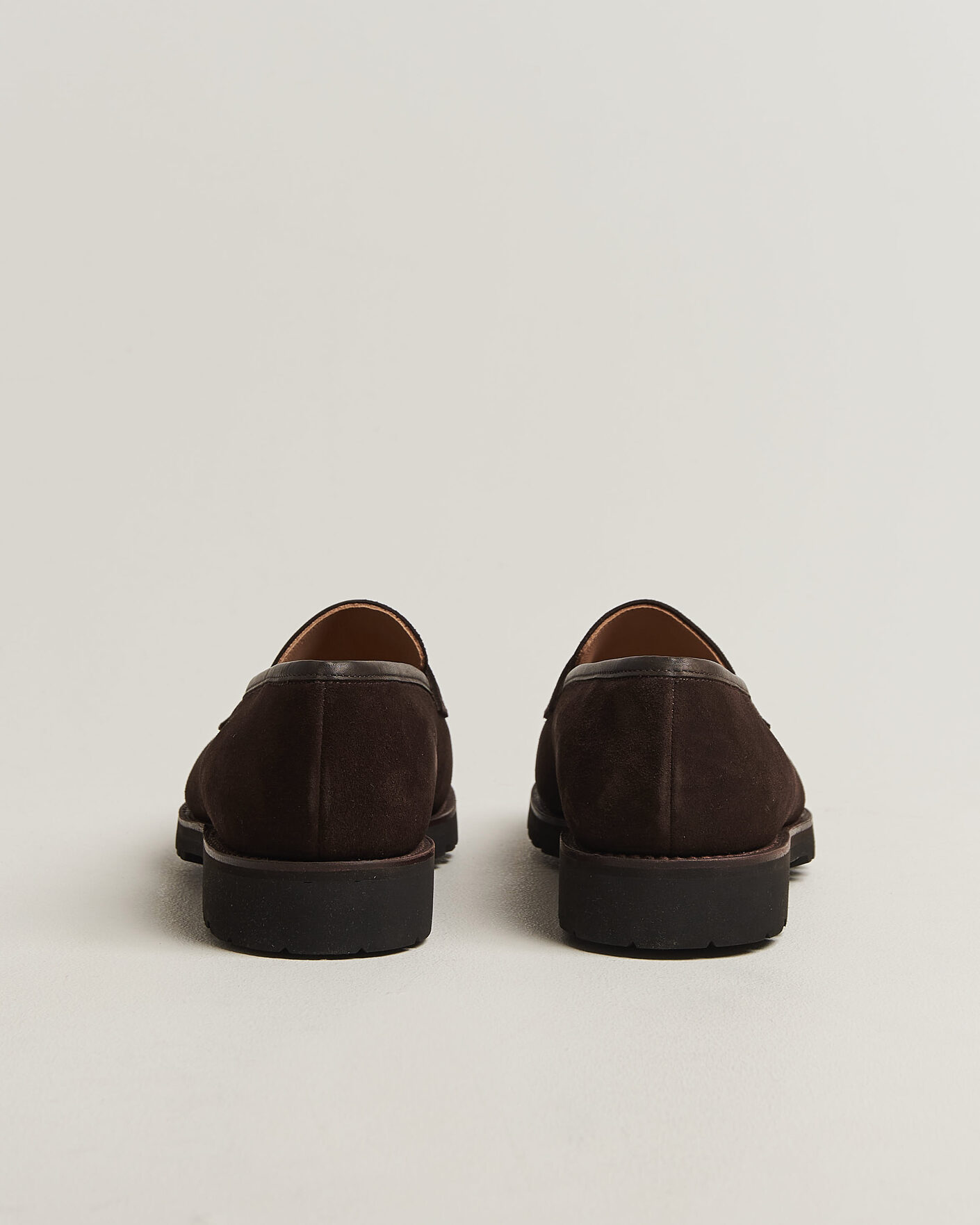 Homme | Loafers | Crockett & Jones | Boston 2 VI-Lite Loafer Dark Oak Suede