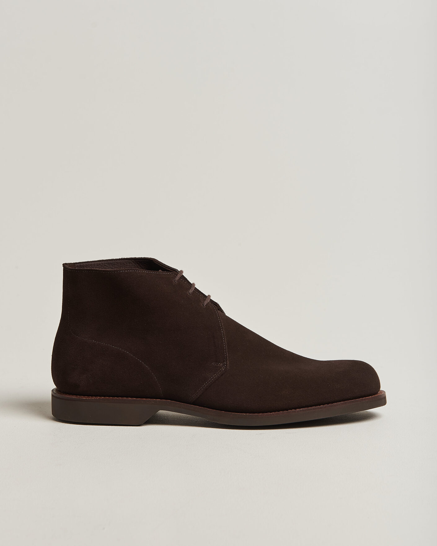 Heren | Laarzen | Crockett & Jones | Unlined Chukka 4 Boot Dark Brown Suede