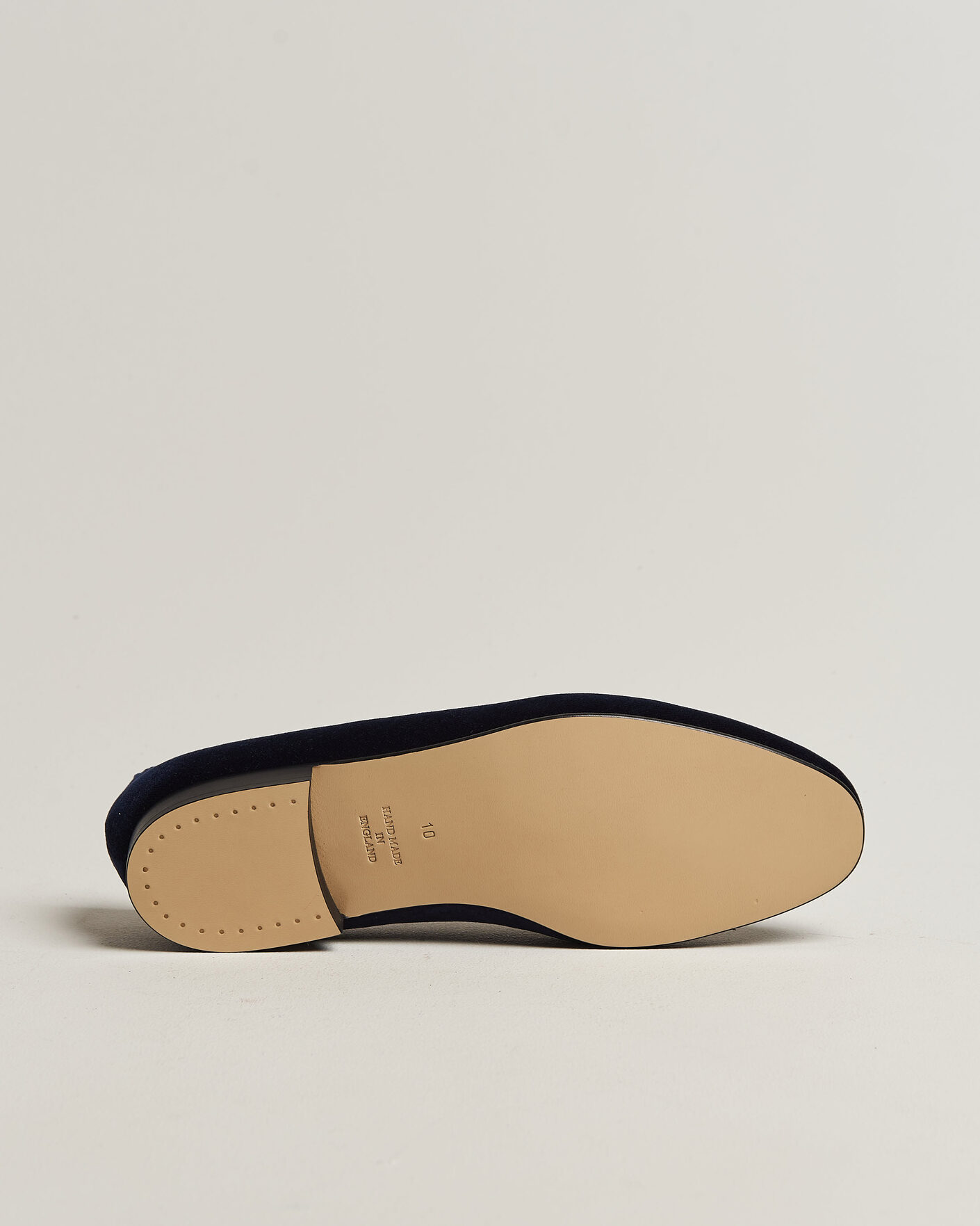 Homme | Loafers | Bowhill & Elliott | Plain Albert Pump Navy Velvet