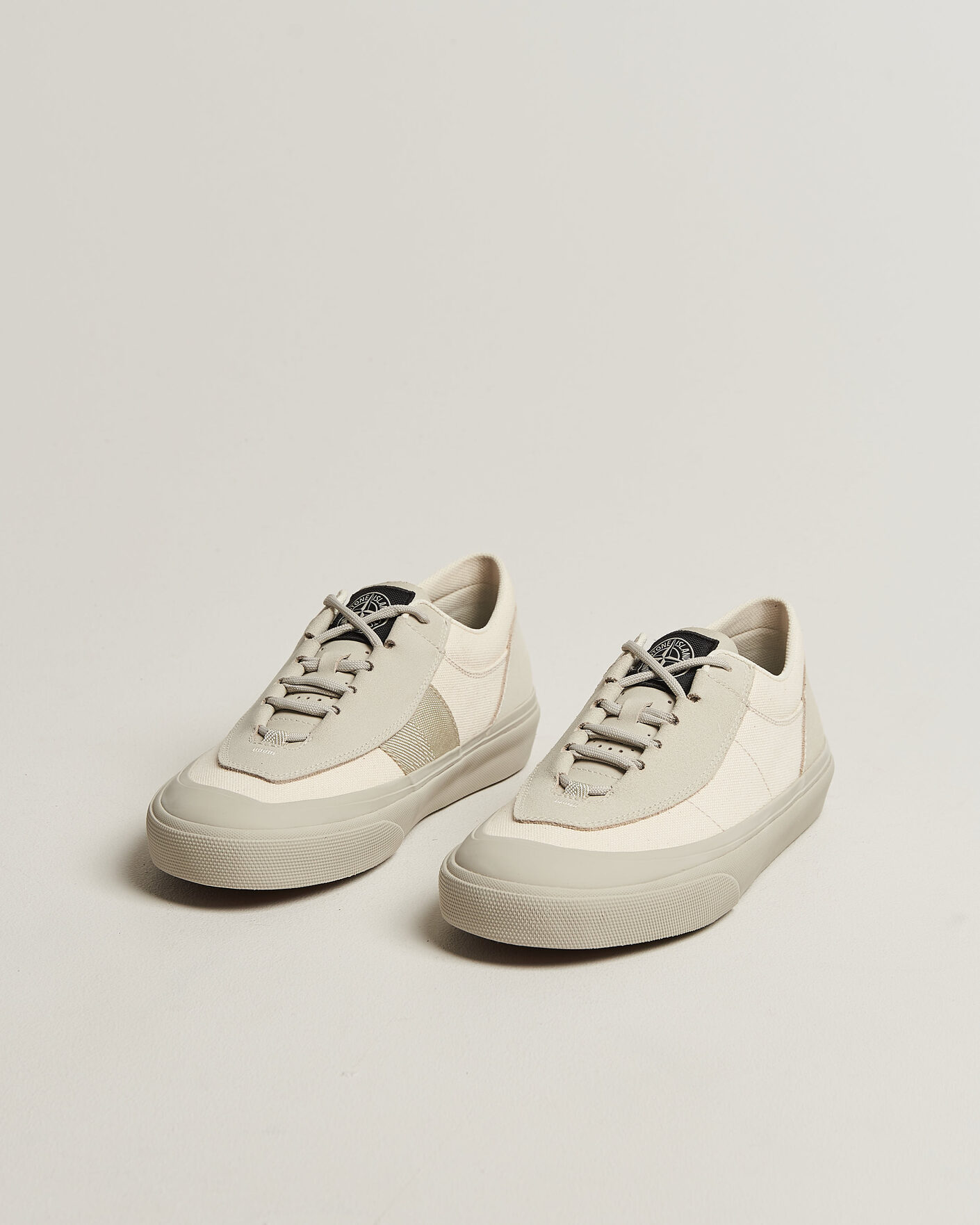 Heren | Sneakers | Stone Island | Low Top Canvas Sneaker Ivory