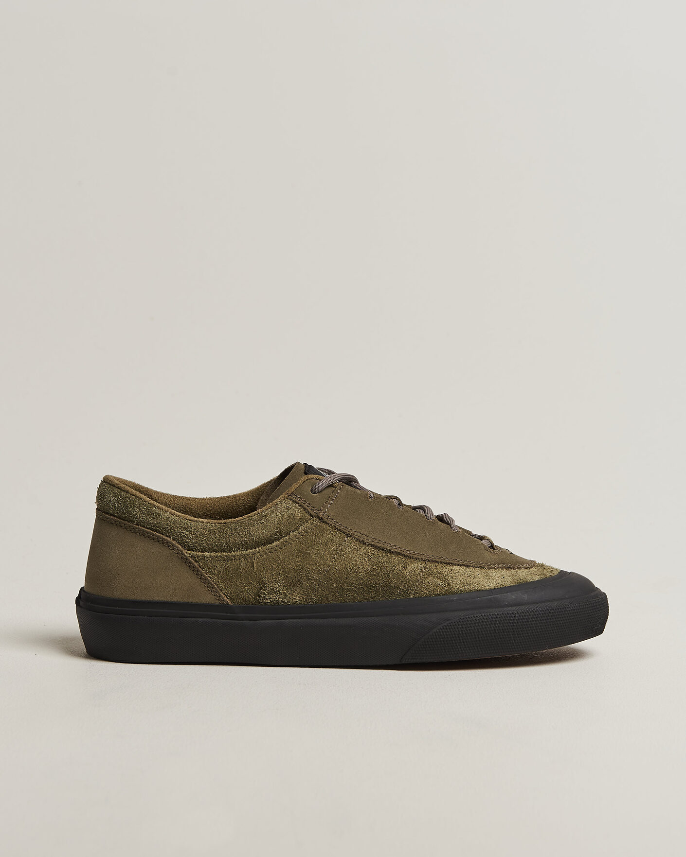 Homme | Baskets | Stone Island | Low Top Suede Sneaker Military Green