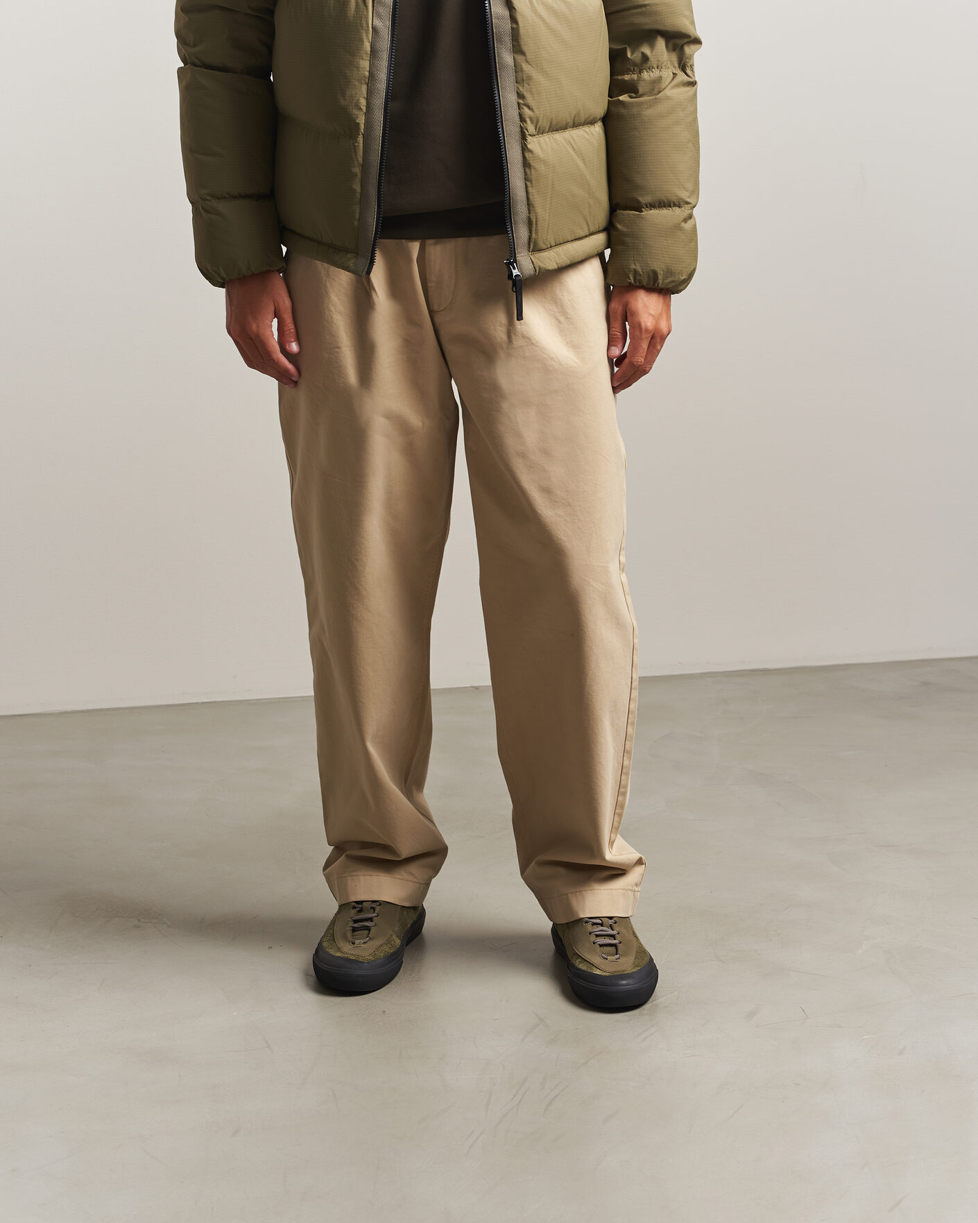 Homme | Baskets | Stone Island | Low Top Suede Sneaker Military Green