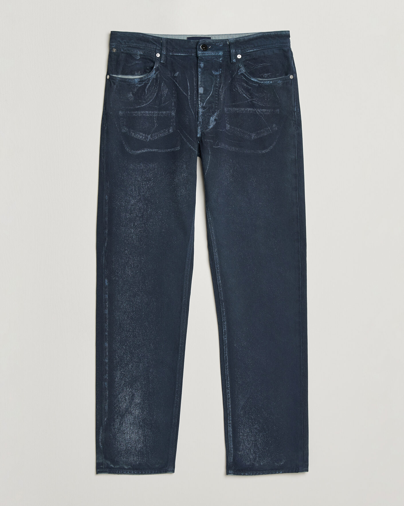 Heren | Jeans | Stone Island | Hand Sprayed Reflective Bull Denim Jeans Slate Blue