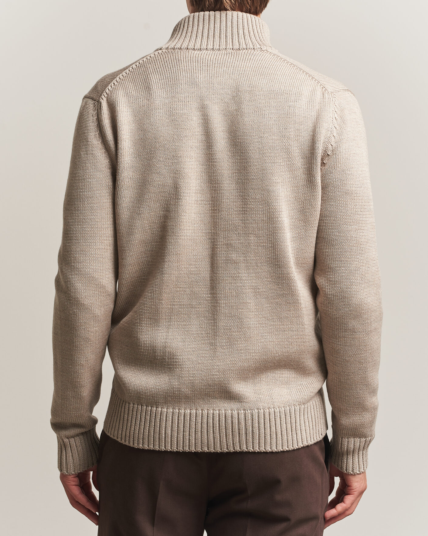Homme | Pulls Et Tricots | Zanone | Virgin Merino Wool Chioto Beige