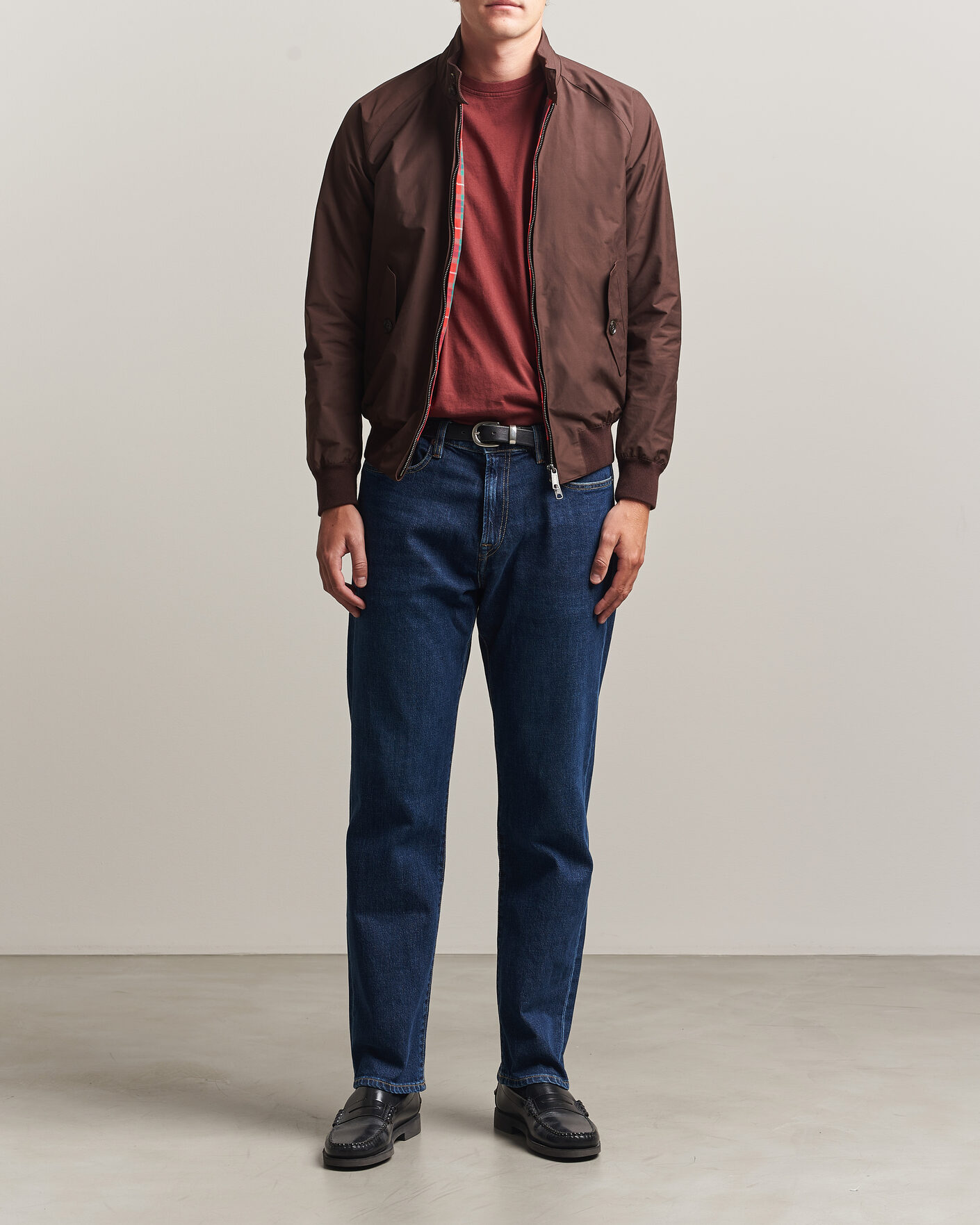 Homme | Manteaux Et Vestes | Baracuta | G9 Original Harrington Jacket Brown Cigar