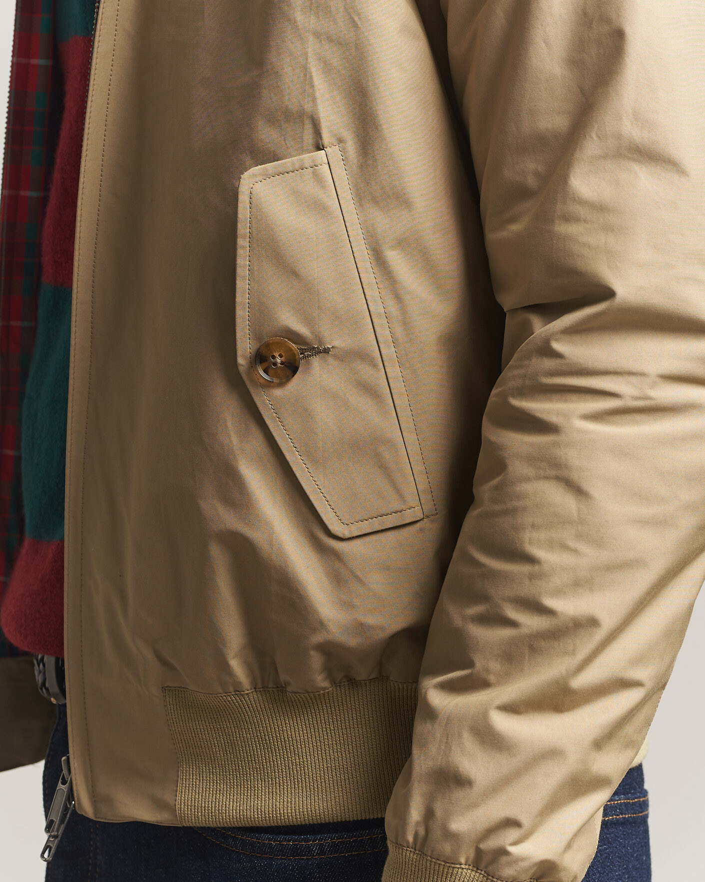 Homme | Manteaux Et Vestes | Baracuta | G9 Original Harrington Jacket Natural