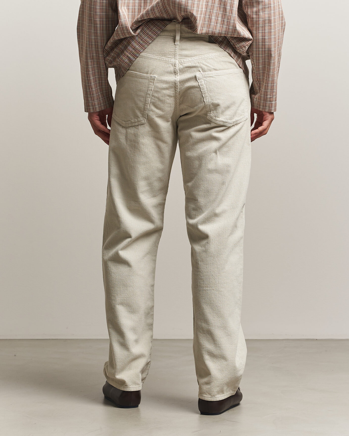 Homme | Jeans | Sunflower | Loose Corduroy Pants Ivory