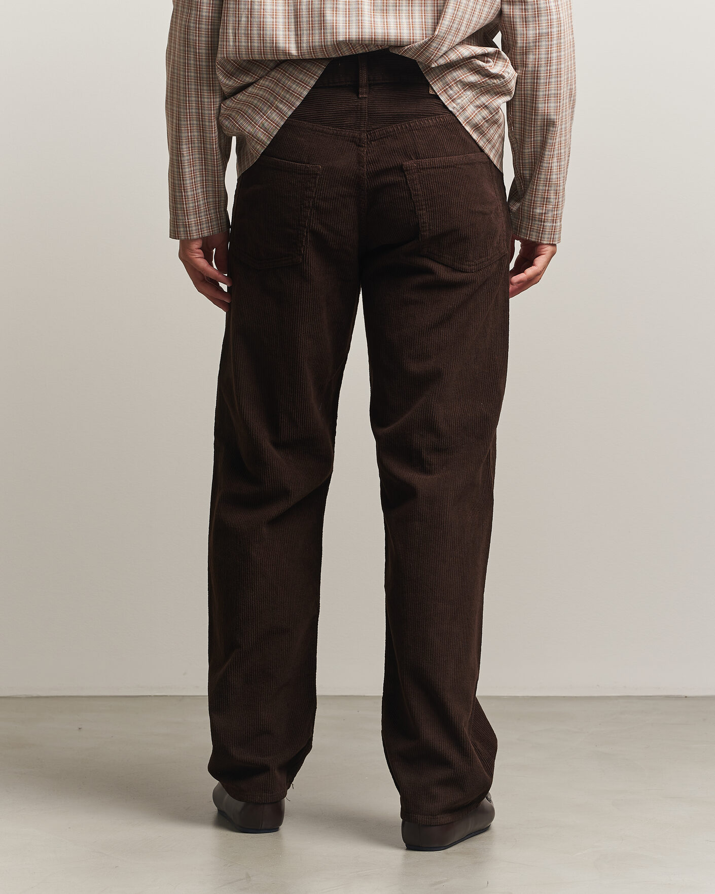 Heren | Broeken | Sunflower | Loose Corduroy Pants Brown