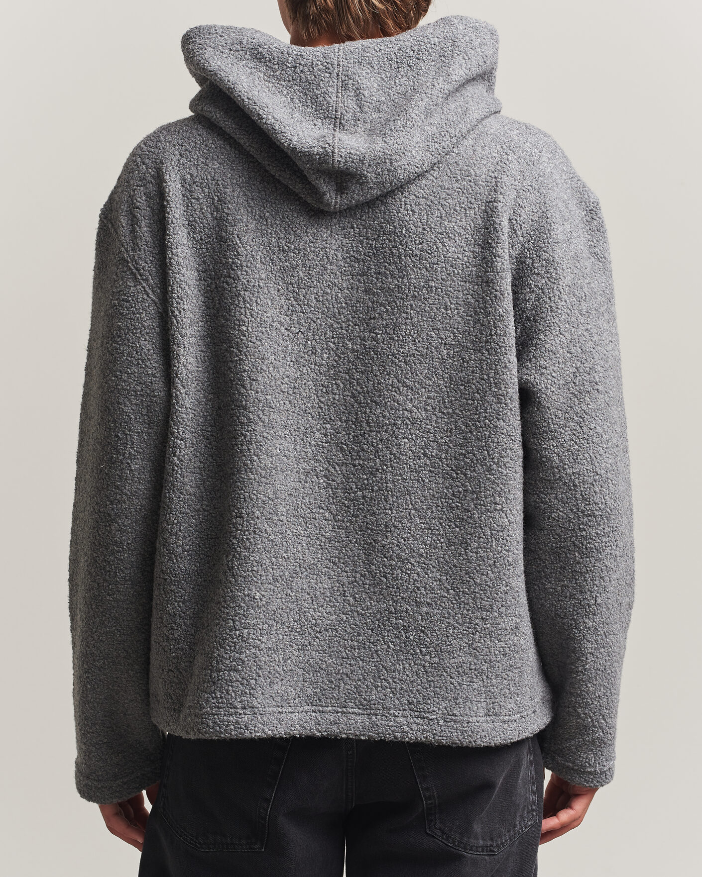 Homme | Pulls Et Tricots | Sunflower | Wool Hoodie Grey Melange