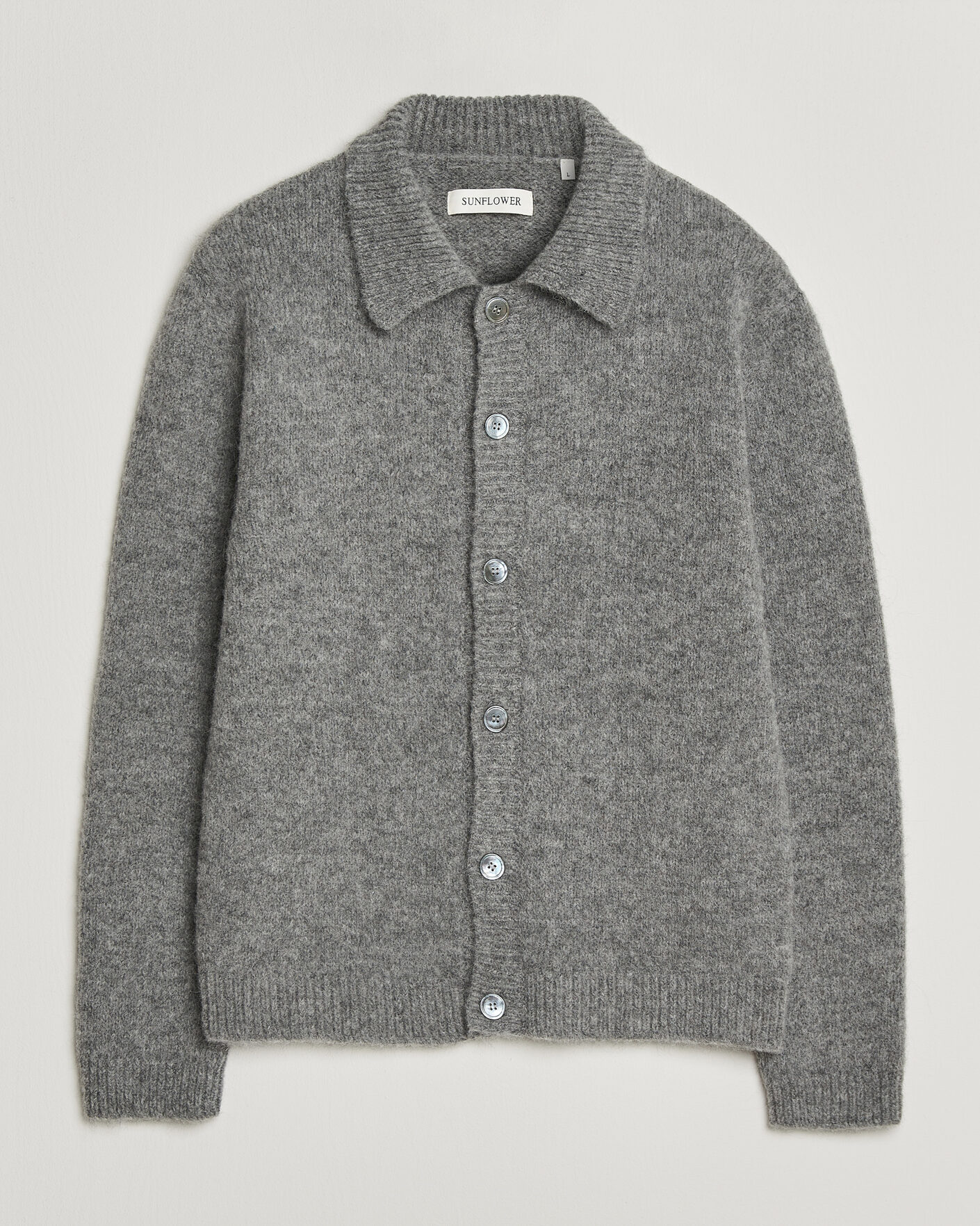 Homme | Pulls Et Tricots | Sunflower | Alpacka Cardigan Grey Melange