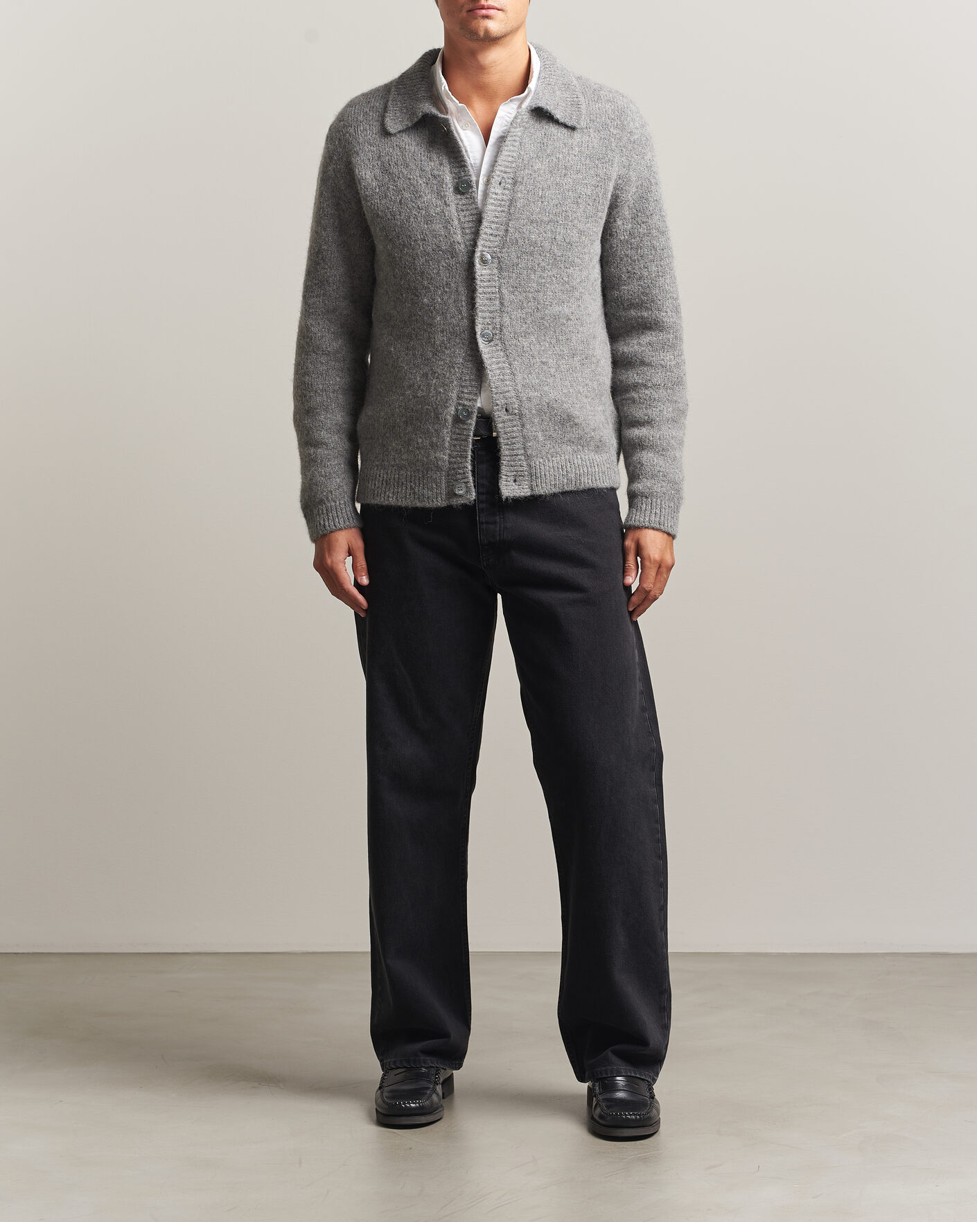 Homme | Pulls Et Tricots | Sunflower | Alpacka Cardigan Grey Melange