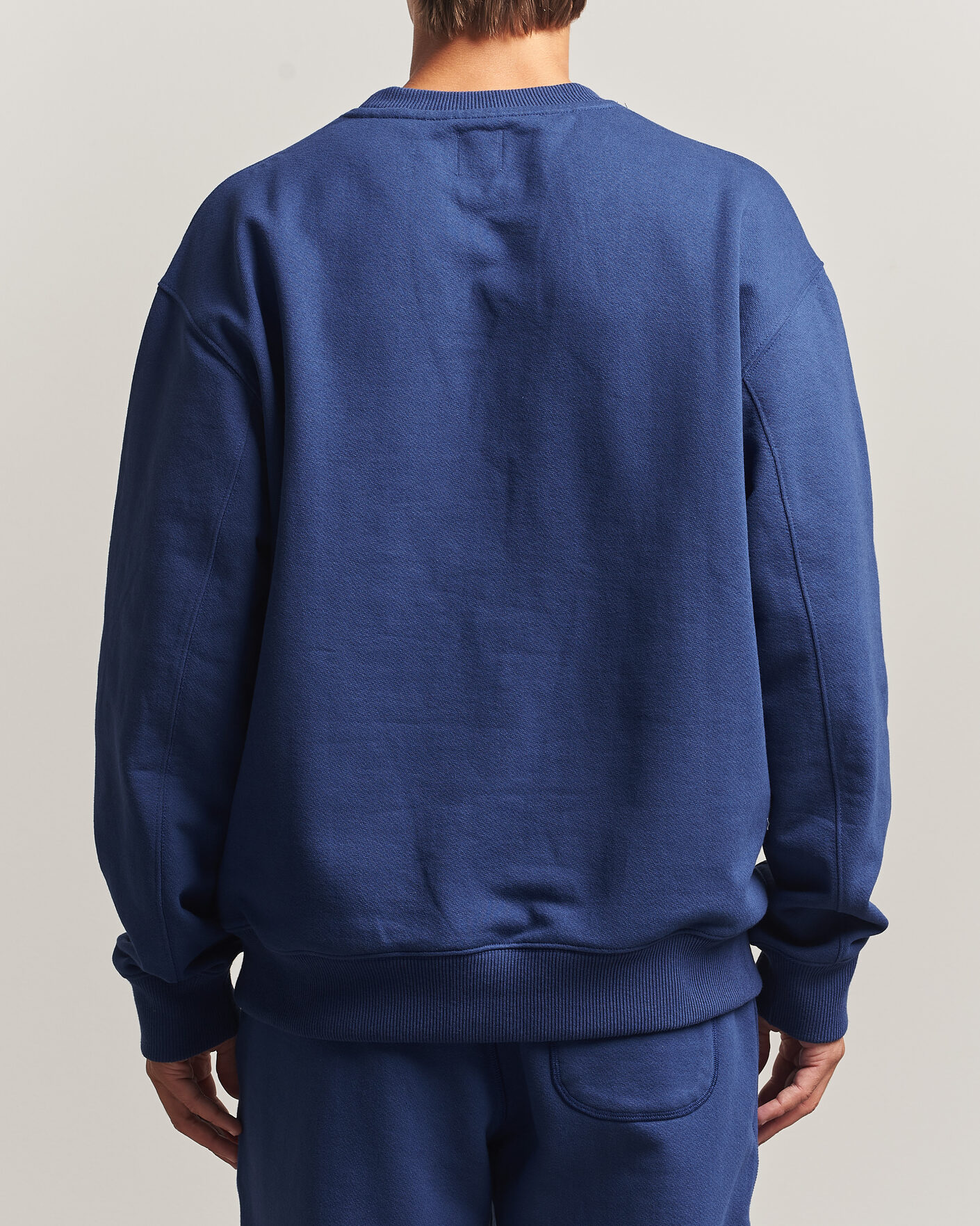 Homme | Pulls Et Tricots | New Balance Made In US & UK | New Balance Made in Made In USA Core Sweatshirt Blue Oyster
