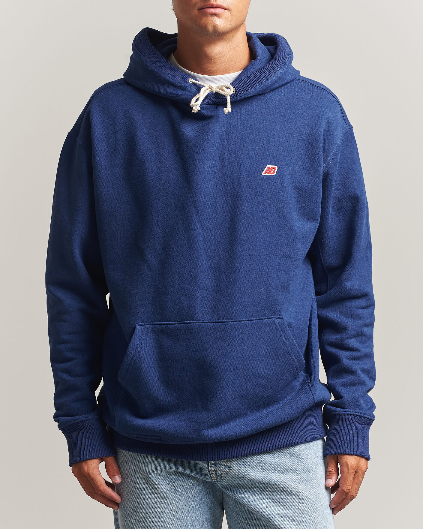 Homme | Pulls Et Tricots | New Balance Made In US & UK | New Balance Made in Made In USA Core Hoodie Blue Oyster