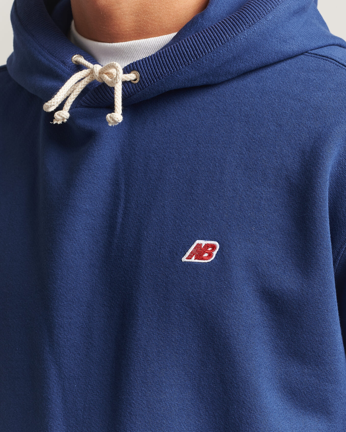 Homme | Pulls Et Tricots | New Balance Made In US & UK | New Balance Made in Made In USA Core Hoodie Blue Oyster