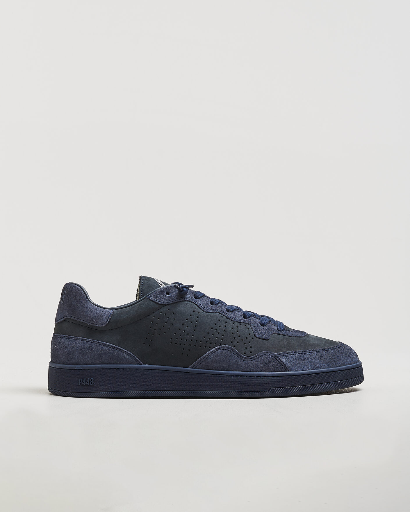 Homme | Baskets | P448 | Vert Leather Sneaker Blue