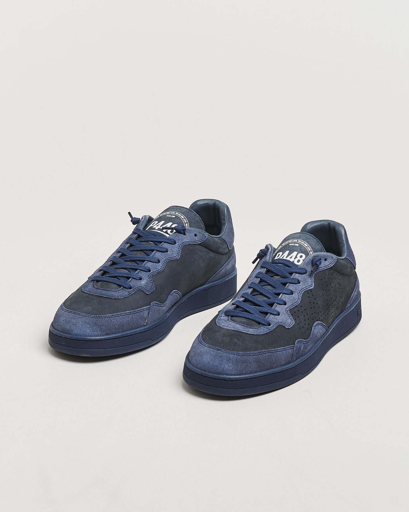 Homme | Baskets | P448 | Vert Leather Sneaker Blue