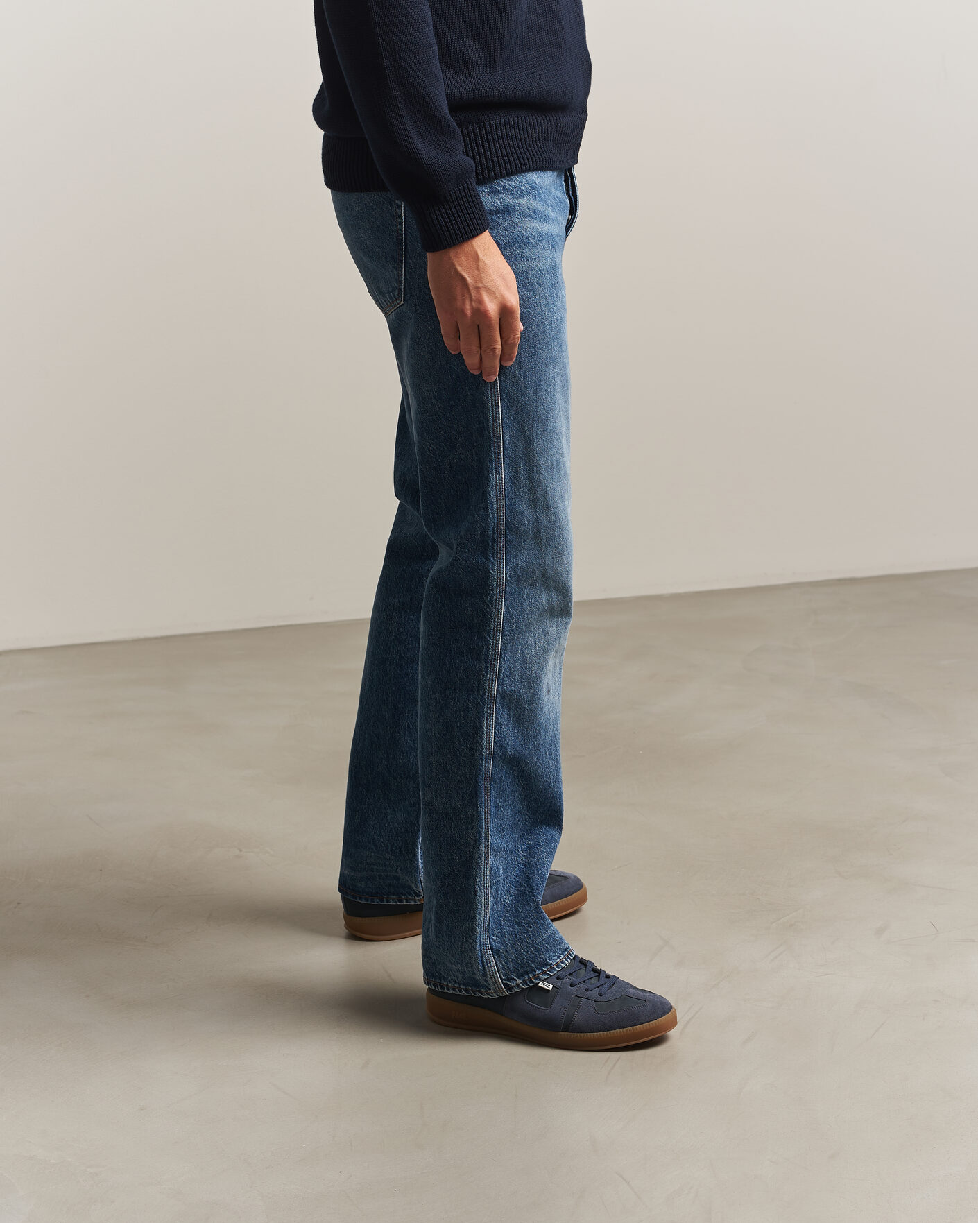 Homme | Baskets | P448 | Monza Suede Sneaker Total Blue