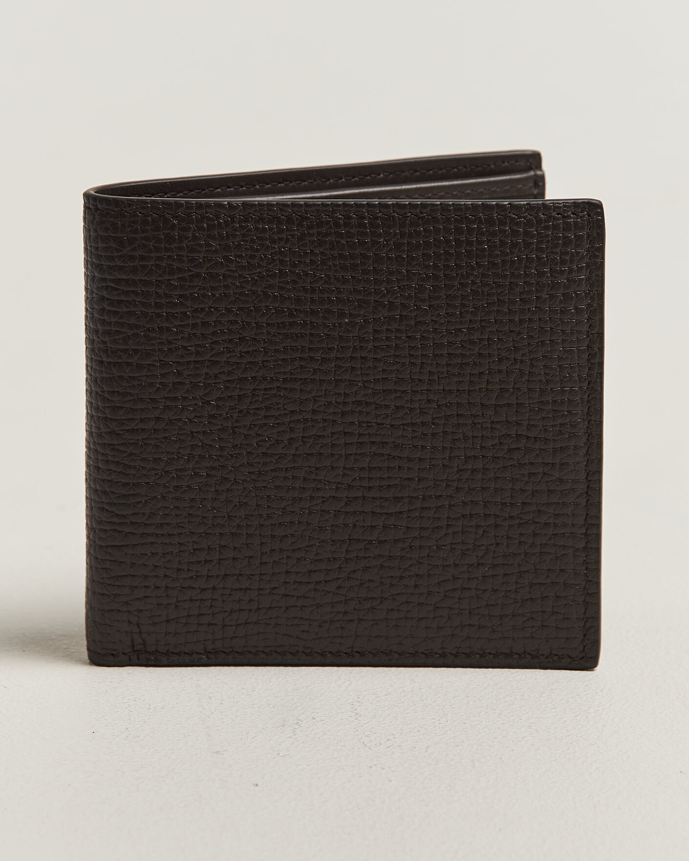 Homme | Portefeuilles | Smythson | Ludlow 8 Card Wallet Dark Brown