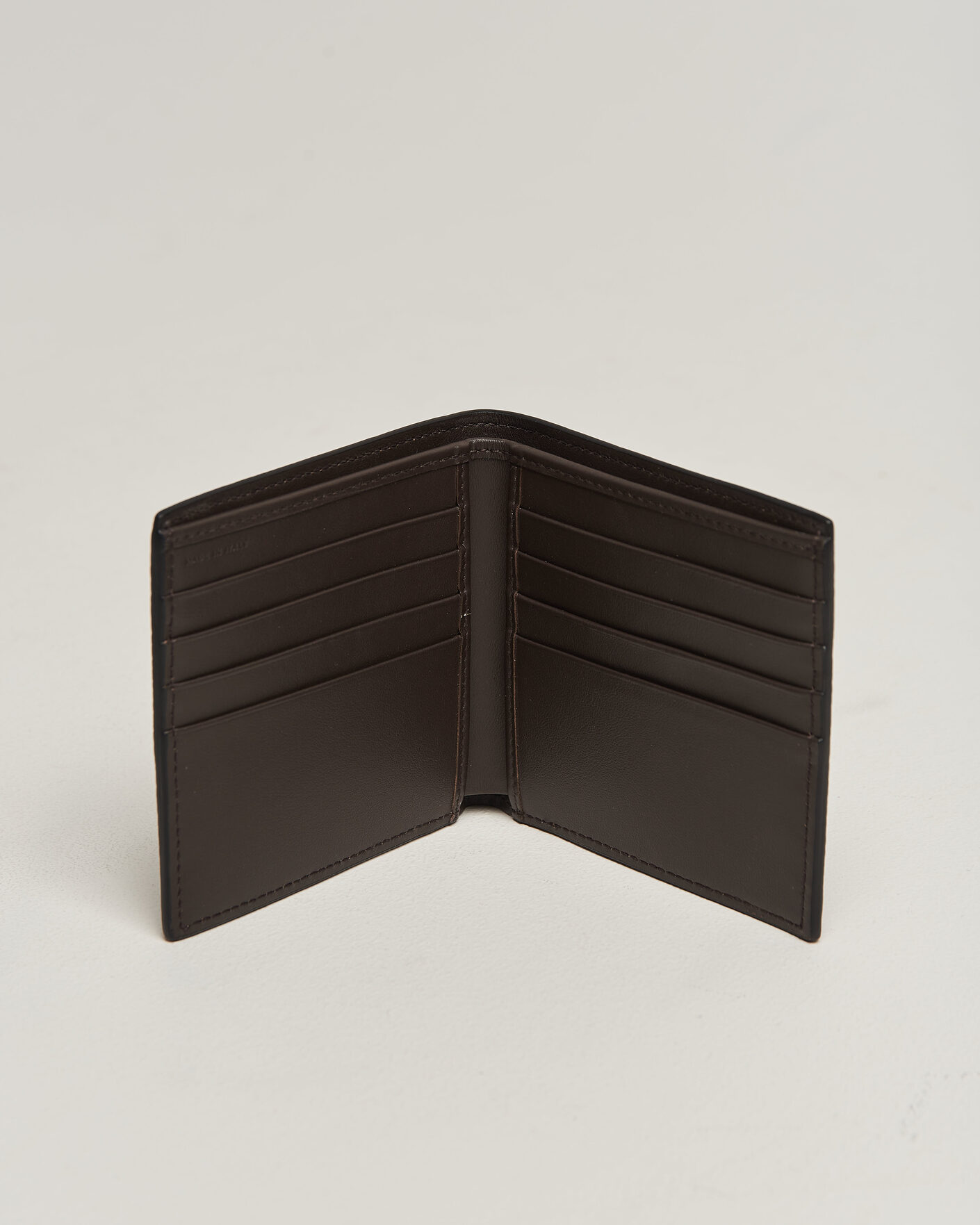 Homme | Portefeuilles | Smythson | Ludlow 8 Card Wallet Dark Brown