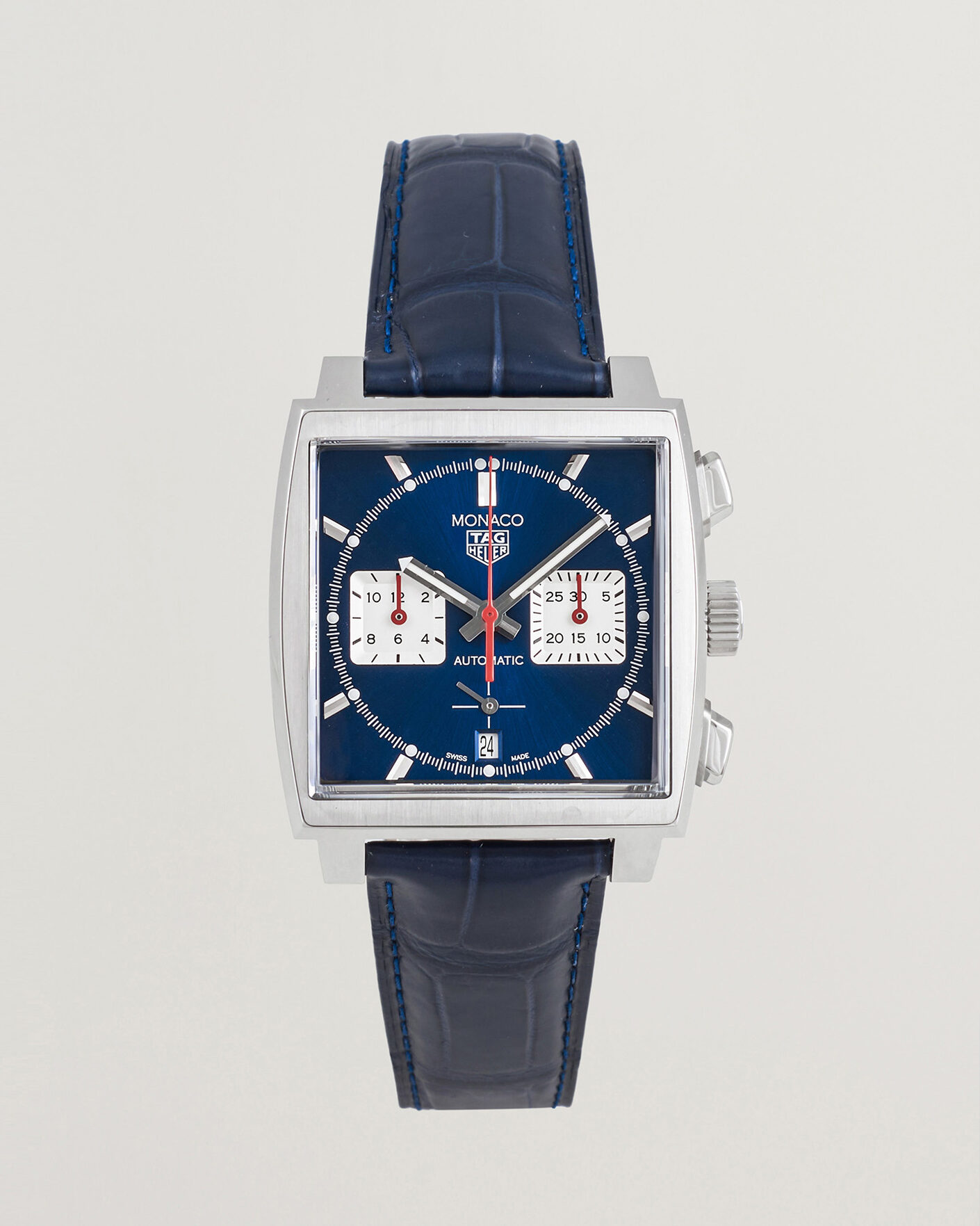 Heren | Tag Heuer Pre-Owned Monaco Caliber 02 | Tag Heuer Pre-Owned | Monaco Caliber 02