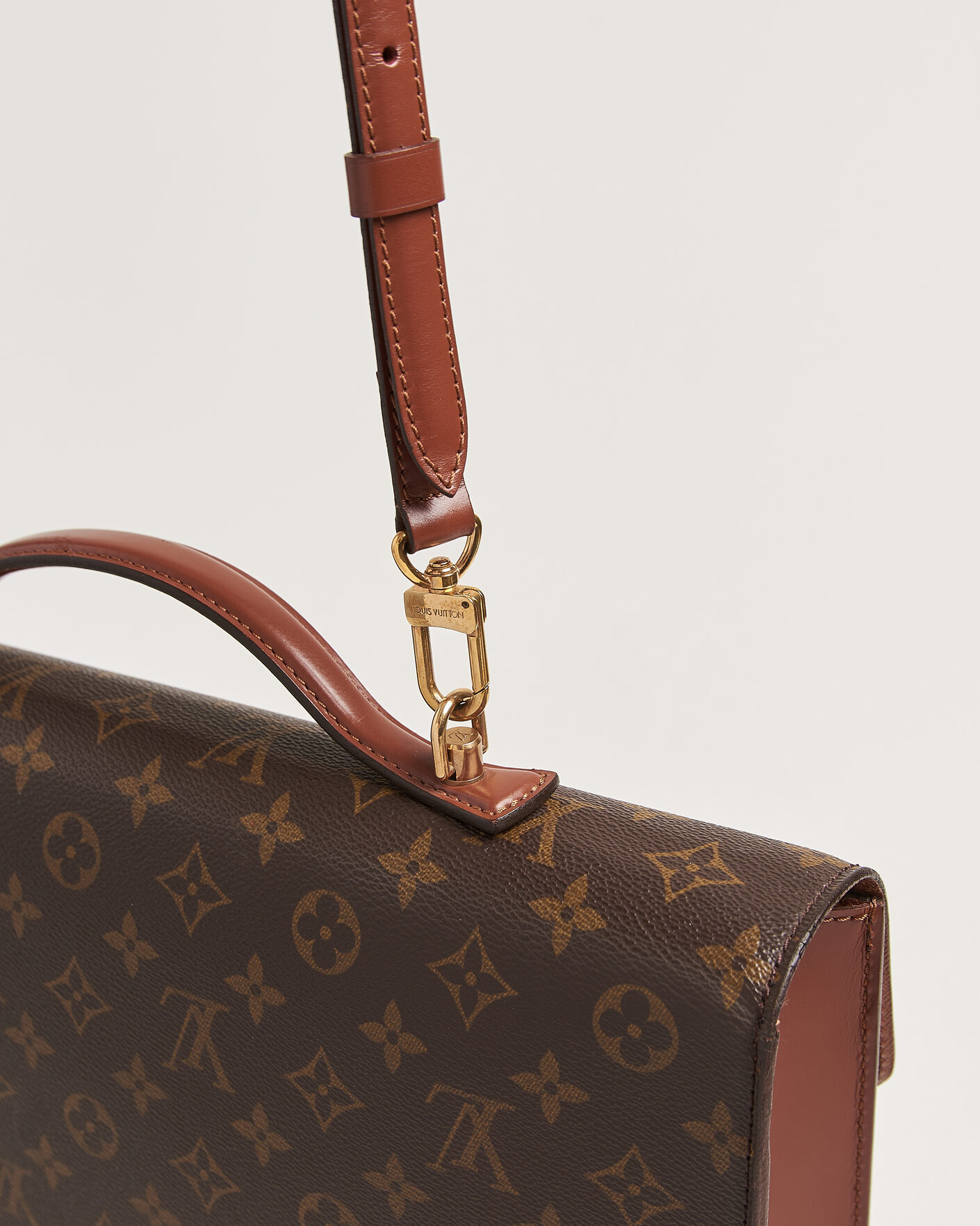 Heren | Pre-Owned & Vintage Bags | Louis Vuitton Pre-Owned | Porte Document Bandouliére Monogram