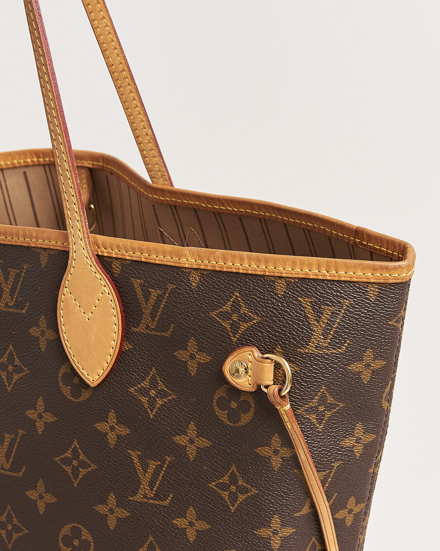 Heren | Pre-Owned & Vintage Bags | Louis Vuitton Pre-Owned | Neverfull MM Monogram