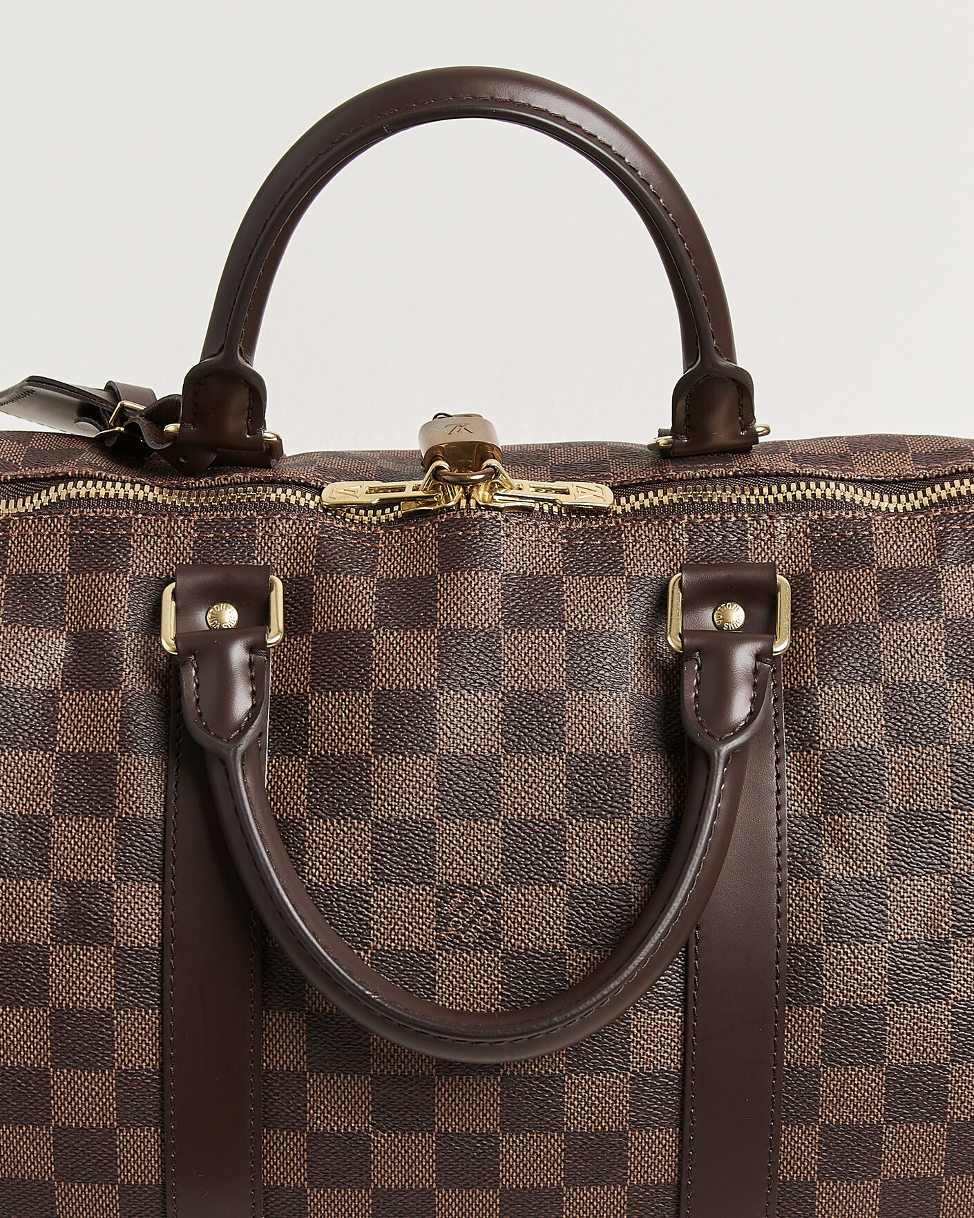 Homme | Pre-Owned & Vintage Bags | Louis Vuitton Pre-Owned | Keepall 50 Damier Ebene