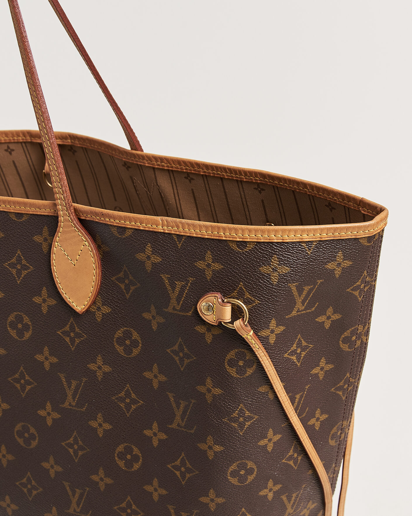 Heren | Pre-Owned & Vintage Bags | Louis Vuitton Pre-Owned | Neverfull GM Monogram