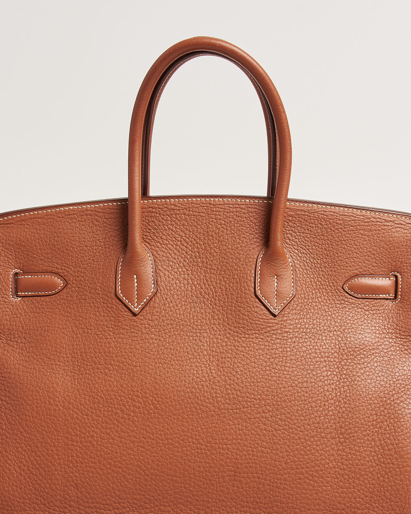 Homme | Pre-Owned & Vintage Bags | Hermès Pre-Owned | Birkin 35 Togo Leather Cognac Brown