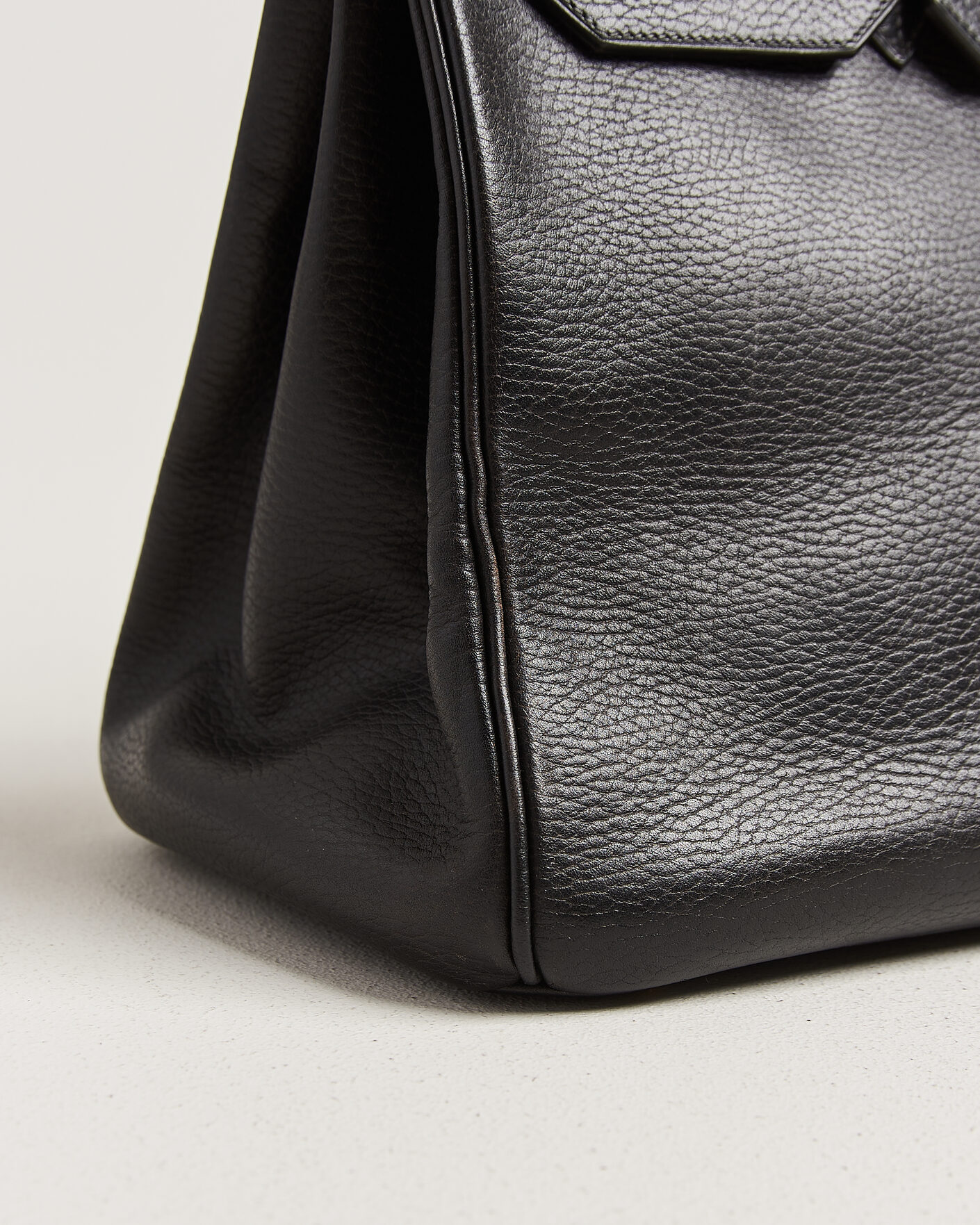 Homme | Pre-Owned & Vintage Bags | Hermès Pre-Owned | Birkin 35 Retourné Ardennes Leather Black