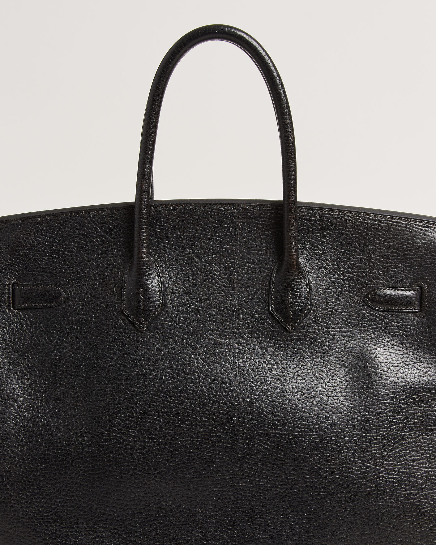 Homme | Pre-Owned & Vintage Bags | Hermès Pre-Owned | Birkin 35 Retourné Ardennes Leather Black