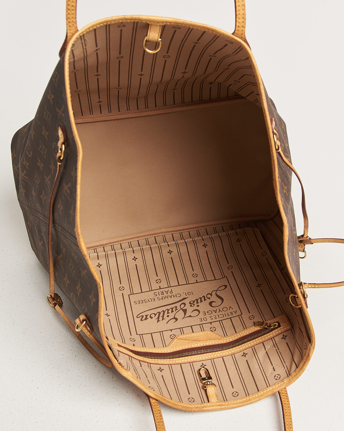 Homme | Pre-Owned & Vintage Bags | Louis Vuitton Pre-Owned | Neverfull GM Monogram