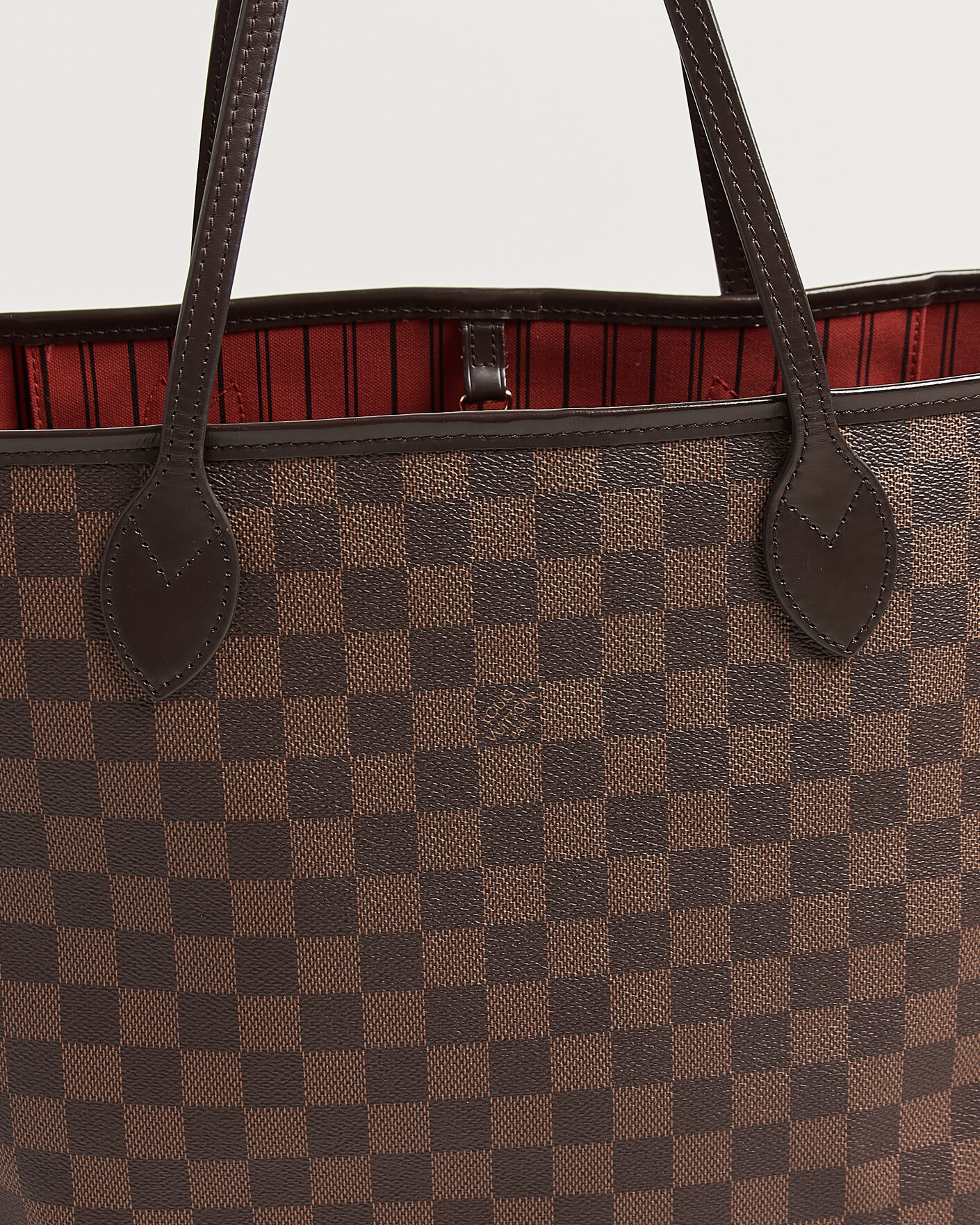 Heren | Pre-Owned & Vintage Bags | Louis Vuitton Pre-Owned | Neverfull MM Damier Ebene