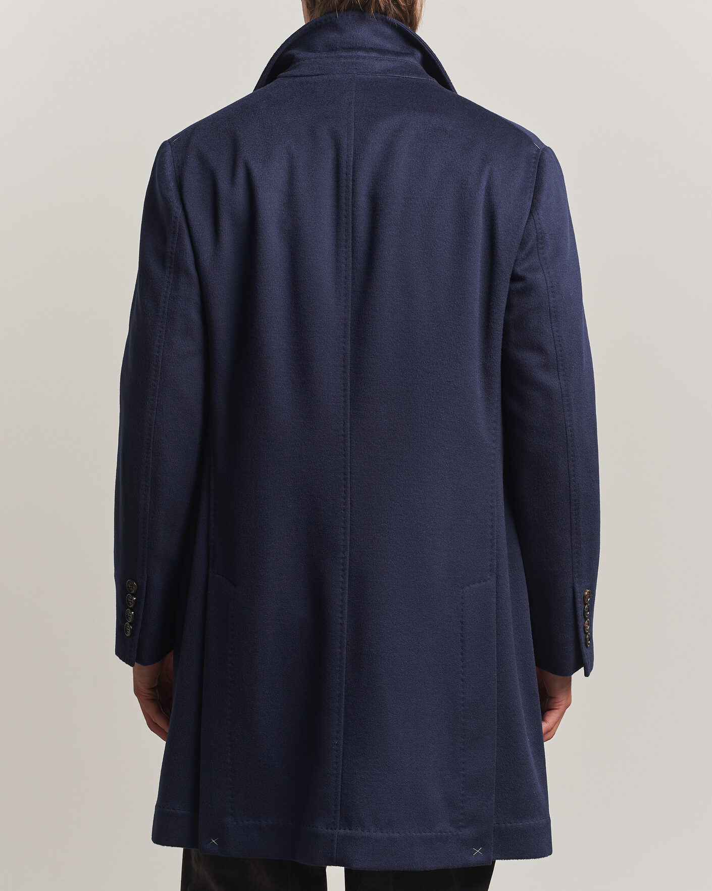 Heren | Jassen | Brunello Cucinelli | Soft Wool Coat Navy