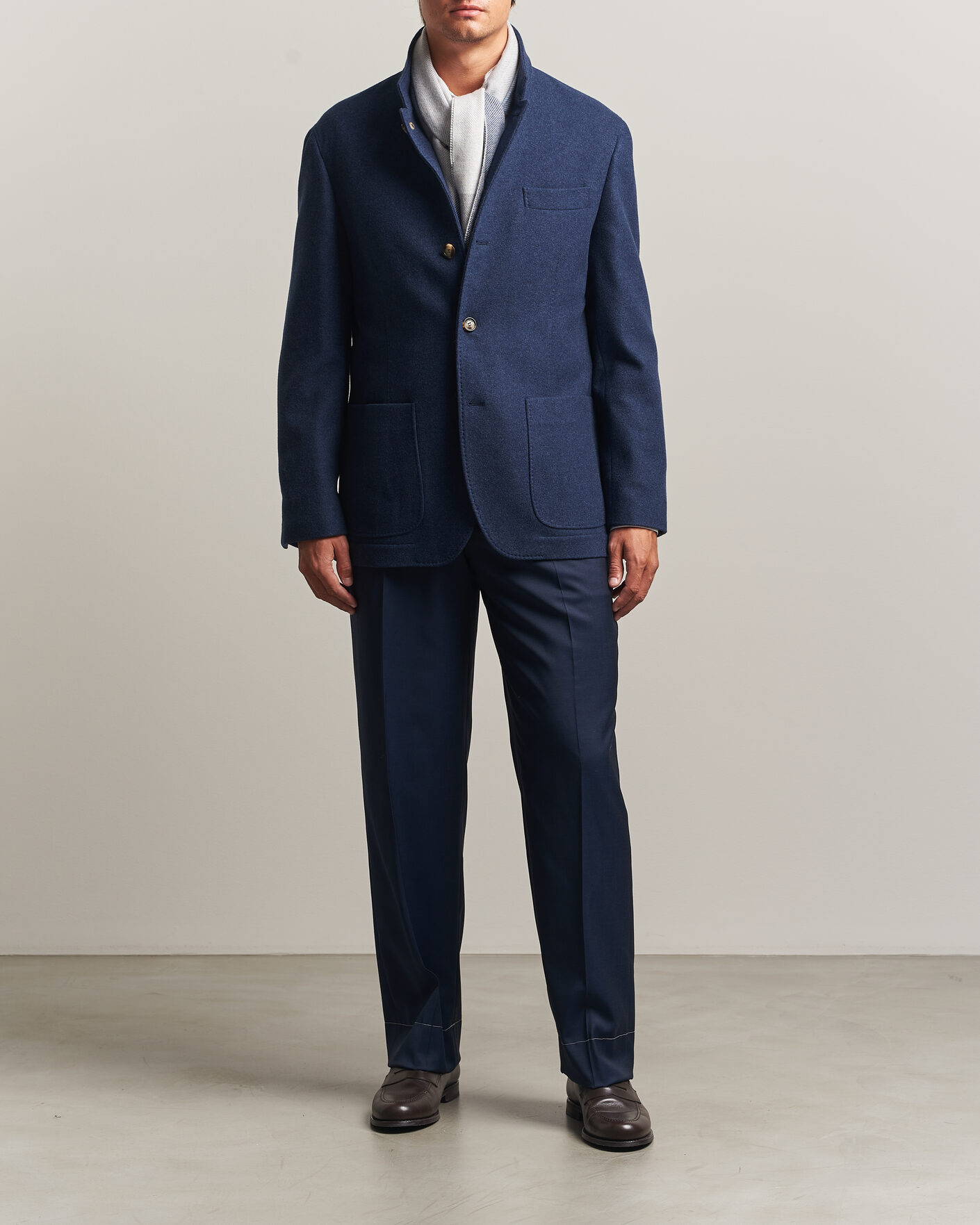 Heren | Jassen | Brunello Cucinelli | Cashmere City Jacket Navy
