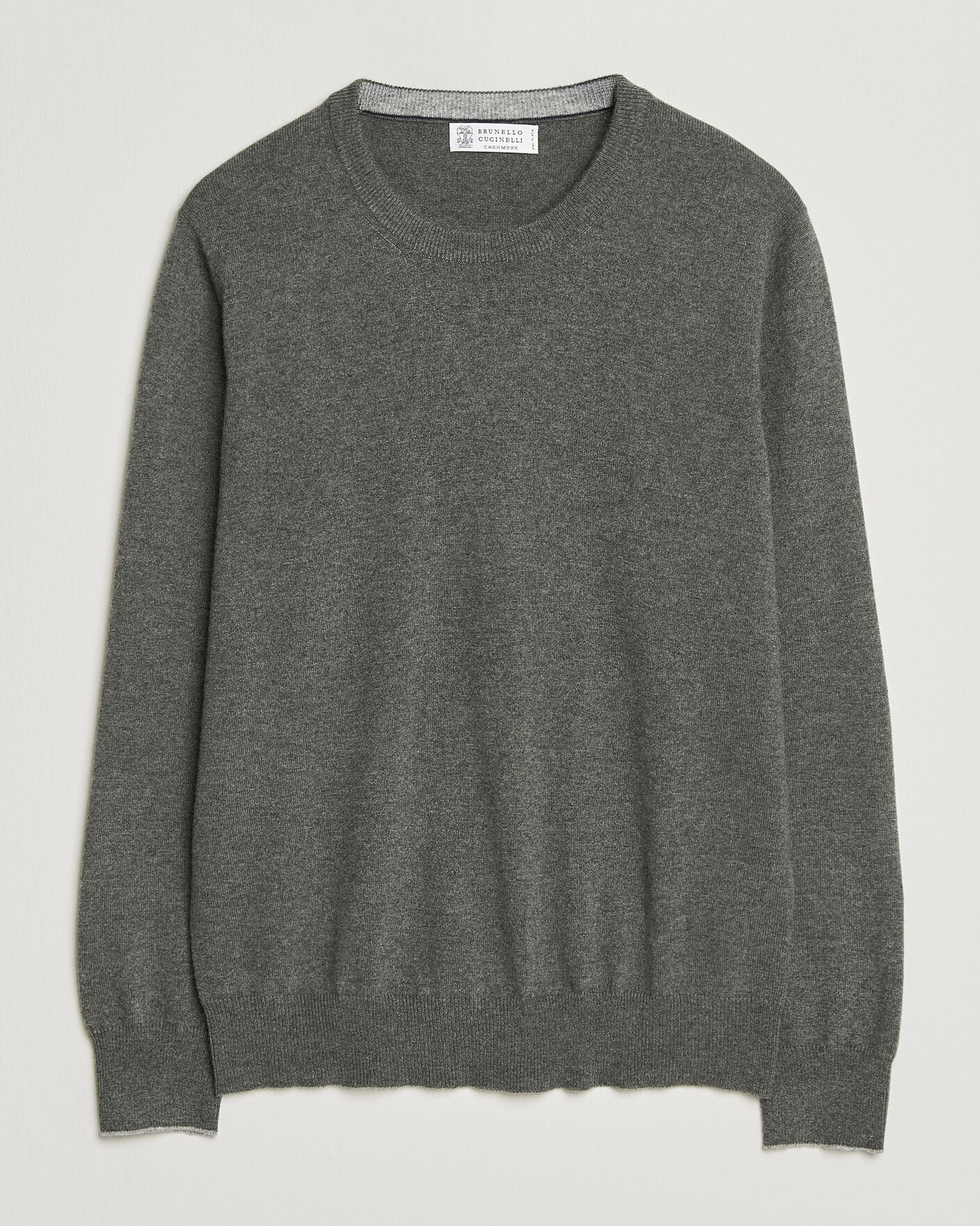 Homme | Pulls Et Tricots | Brunello Cucinelli | 2 Ply Cashmere Pullover Forest Green