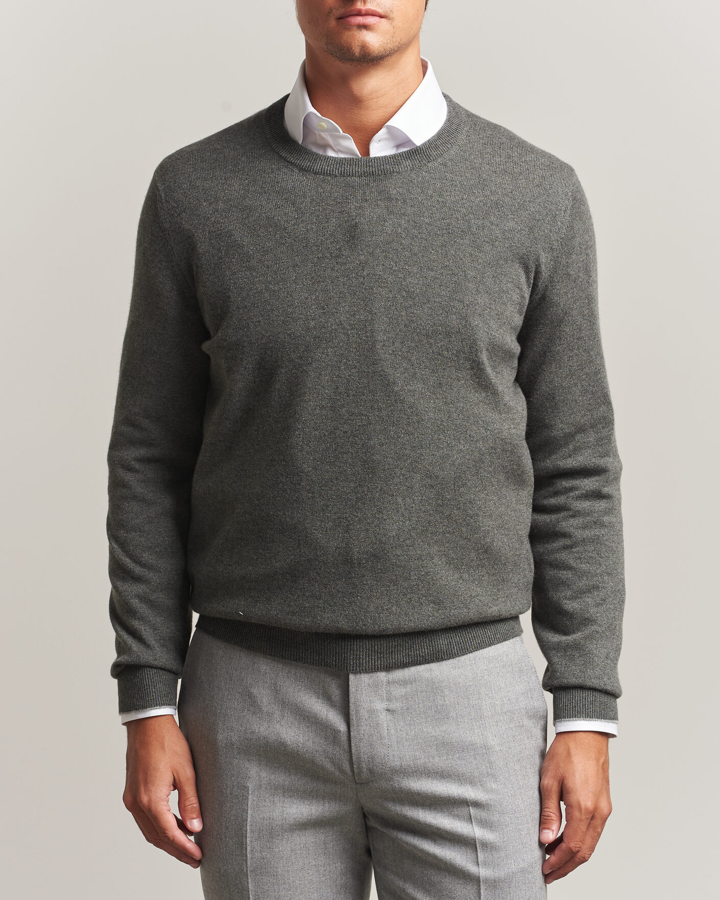 Homme | Pulls Et Tricots | Brunello Cucinelli | 2 Ply Cashmere Pullover Forest Green