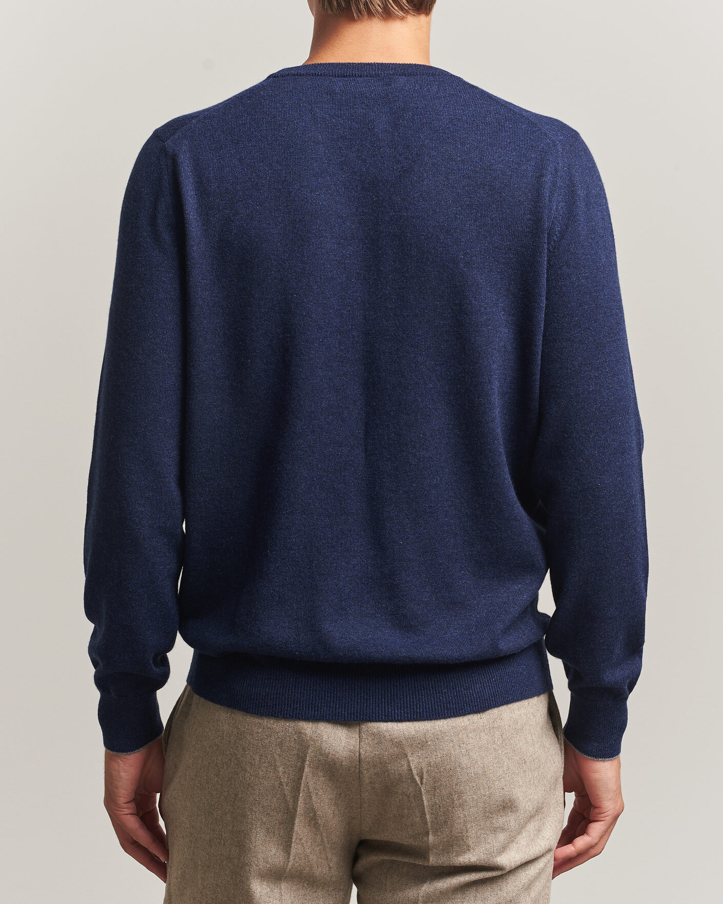 Homme | Pulls Et Tricots | Brunello Cucinelli | 2 Ply Cashmere Pullover Marine