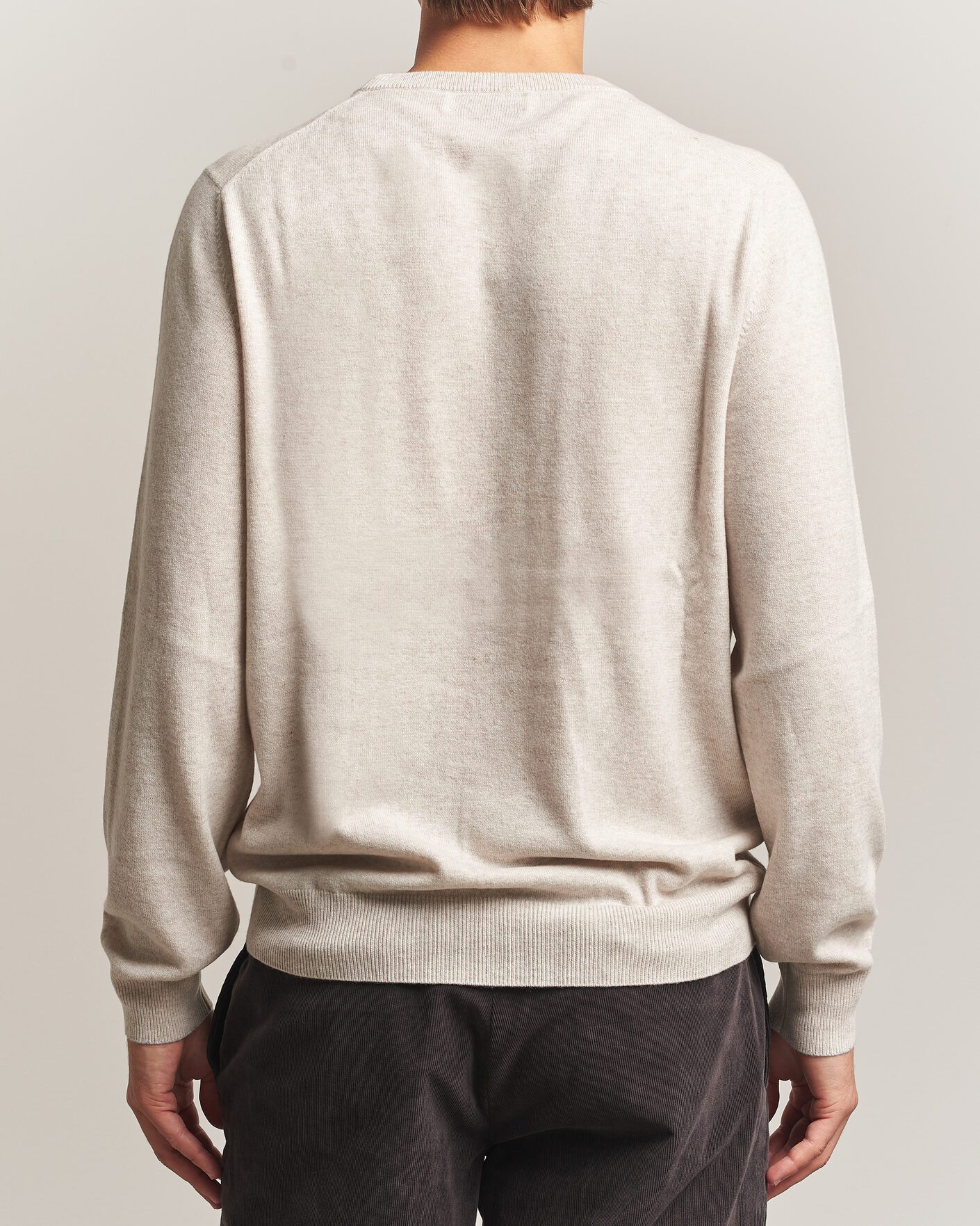 Homme | Pulls Et Tricots | Brunello Cucinelli | 2 Ply Cashmere Pullover Oyster
