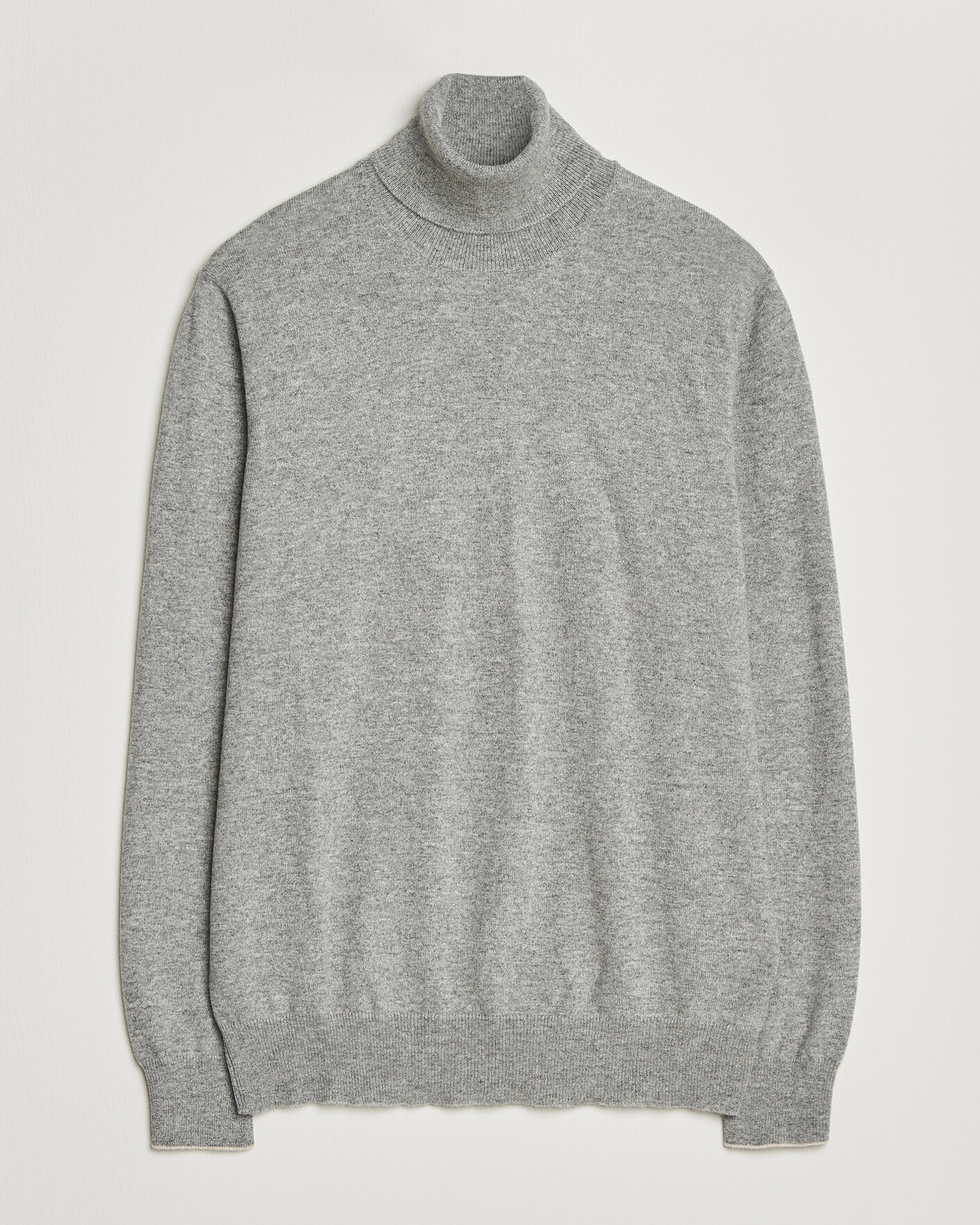 Heren | Truien | Brunello Cucinelli | 2 Ply Cashmere Rollneck Grey Melange